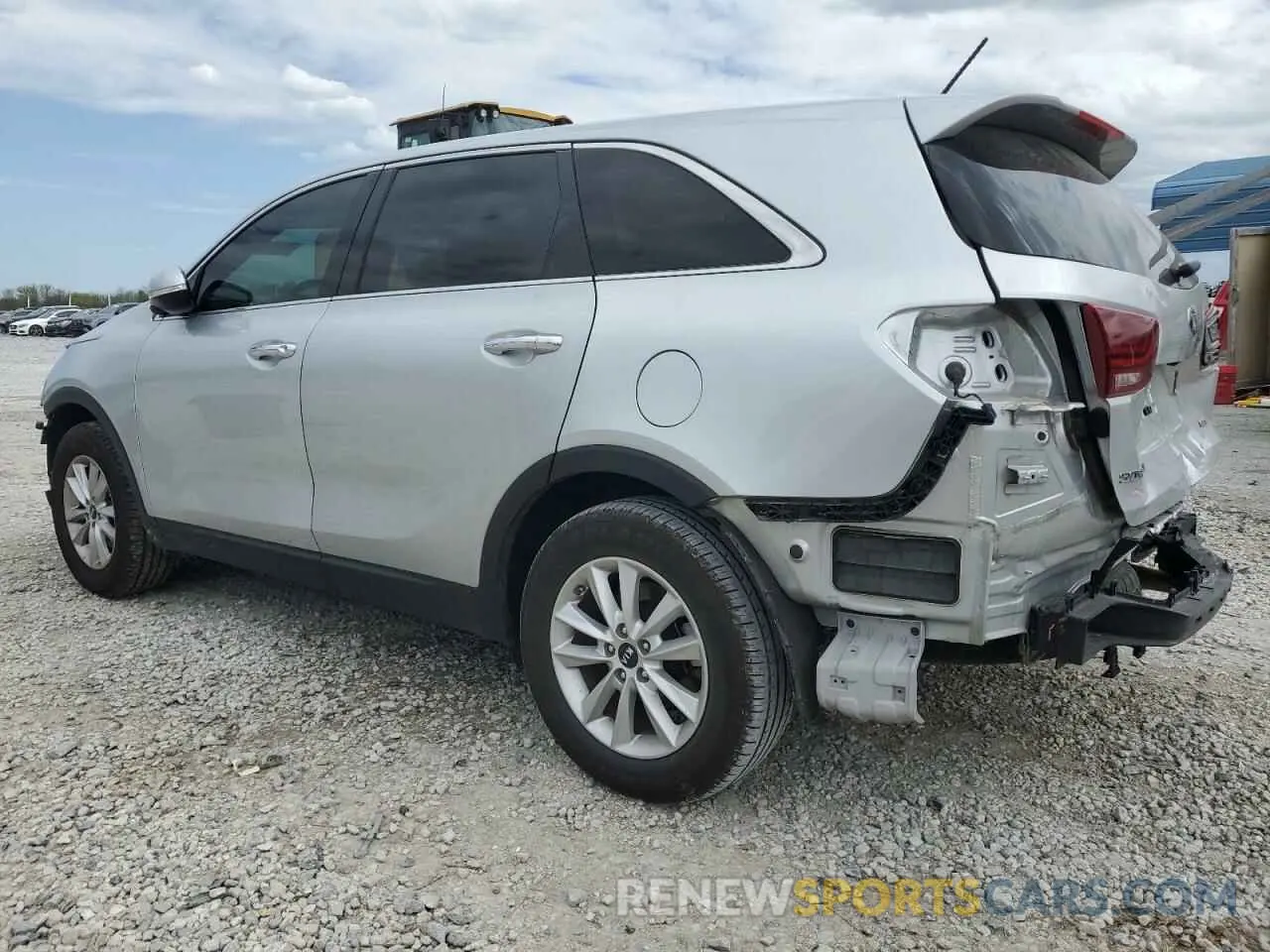 2 Photograph of a damaged car 5XYPG4A33KG579590 KIA SORENTO 2019