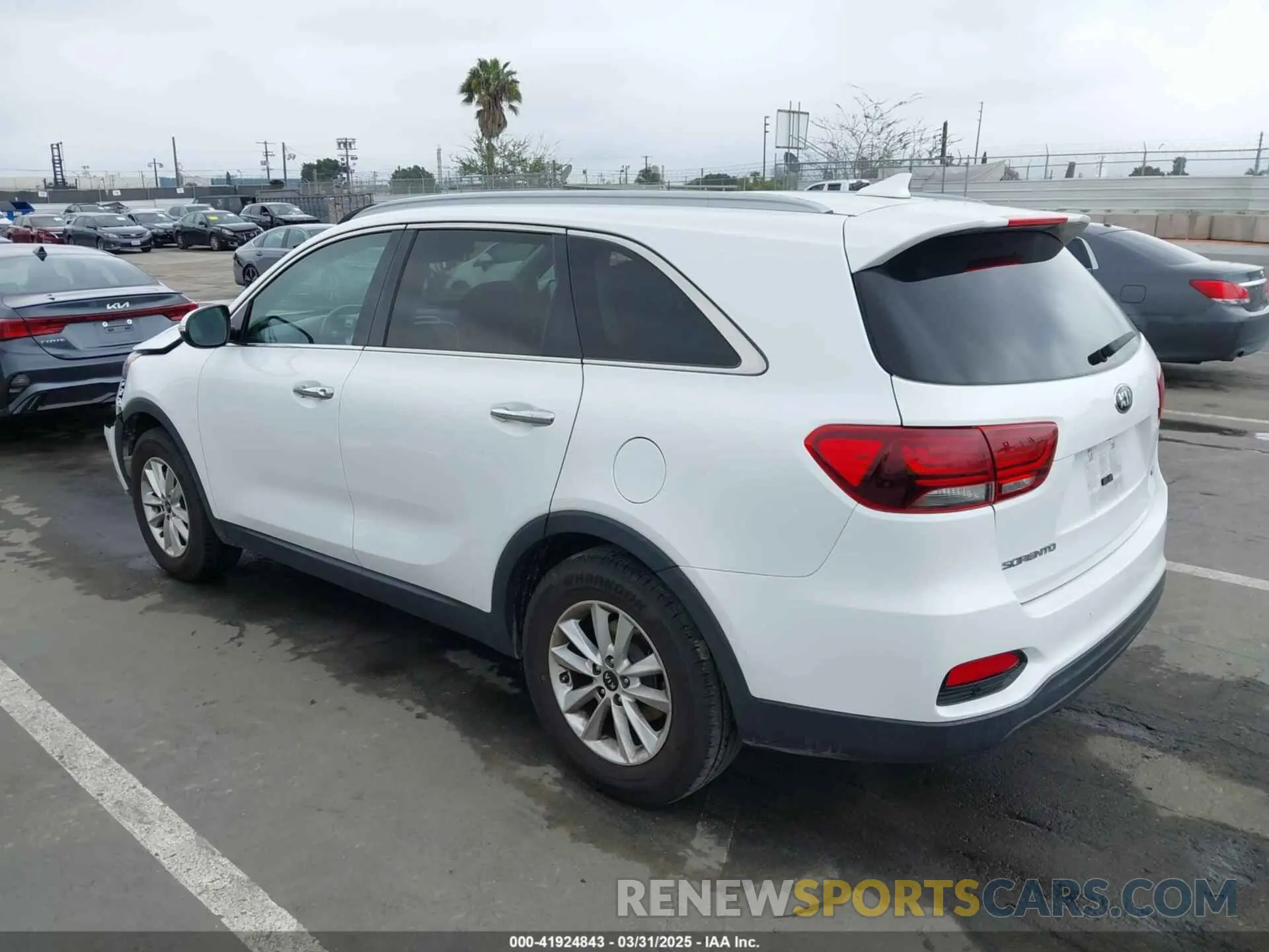 3 Photograph of a damaged car 5XYPG4A34KG465212 KIA SORENTO 2019