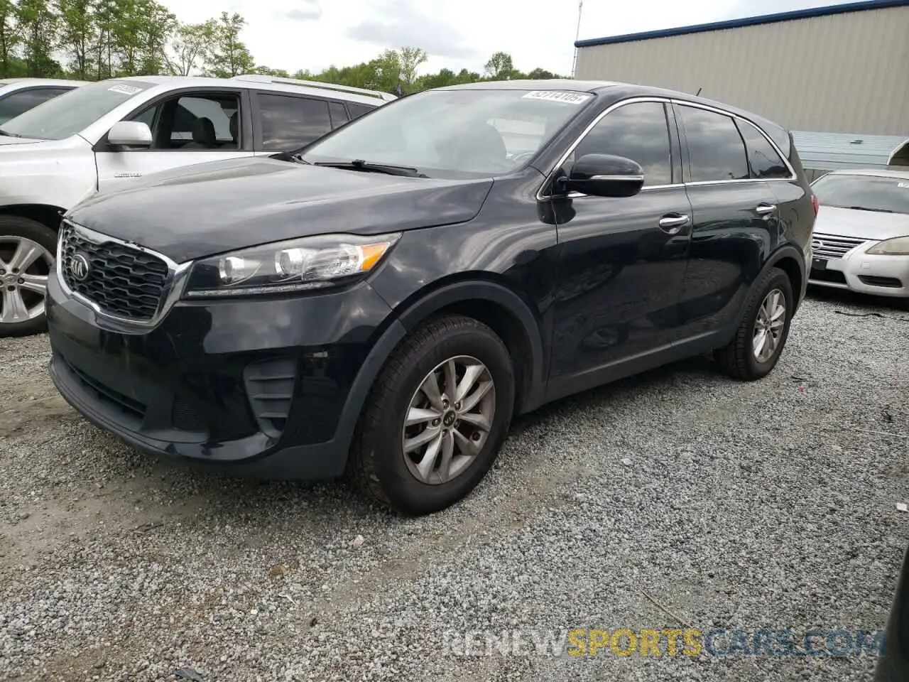 1 Photograph of a damaged car 5XYPG4A34KG500069 KIA SORENTO 2019