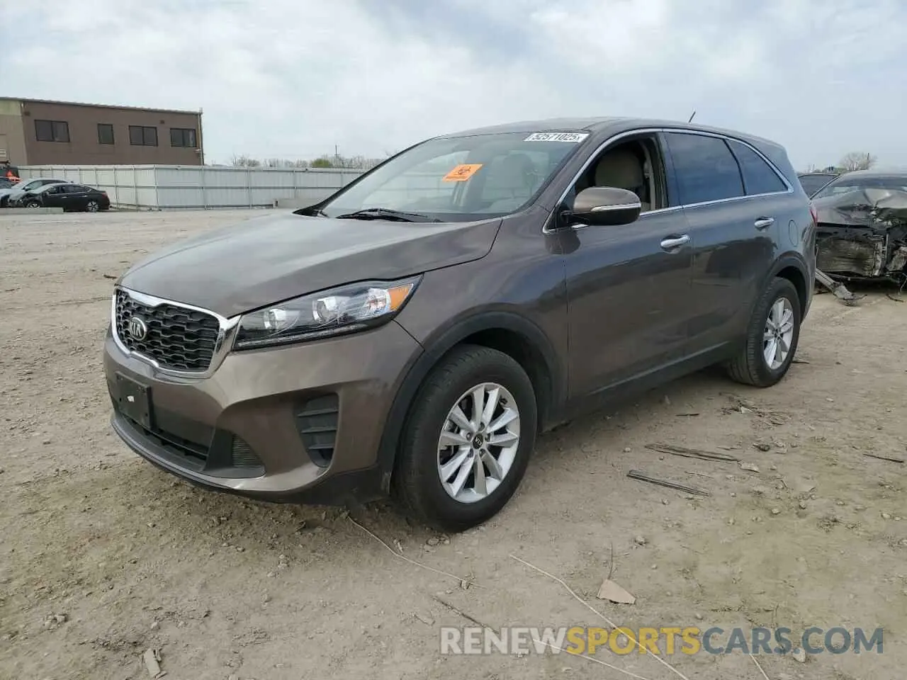 1 Photograph of a damaged car 5XYPG4A34KG505479 KIA SORENTO 2019