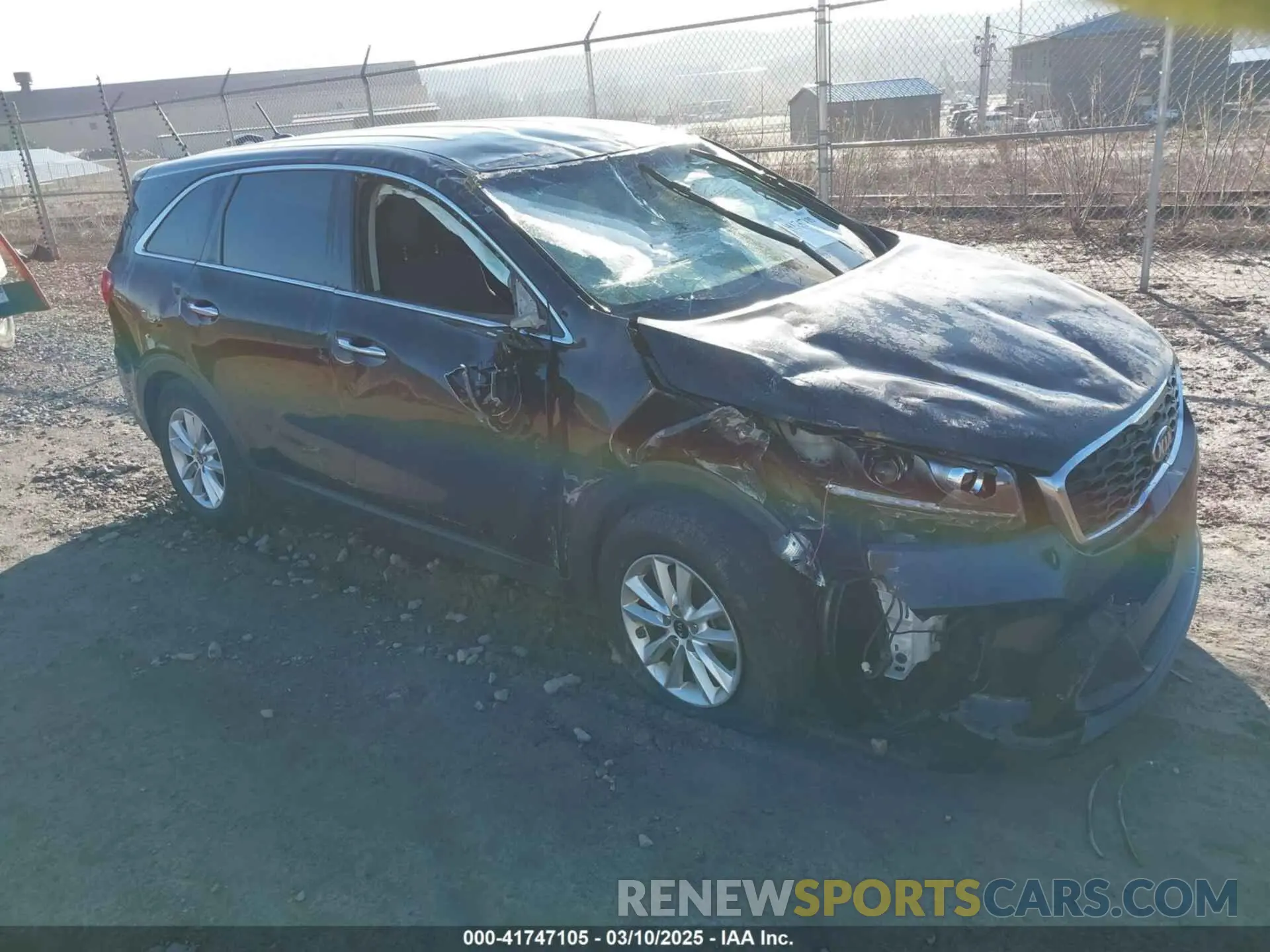 1 Photograph of a damaged car 5XYPG4A34KG509144 KIA SORENTO 2019