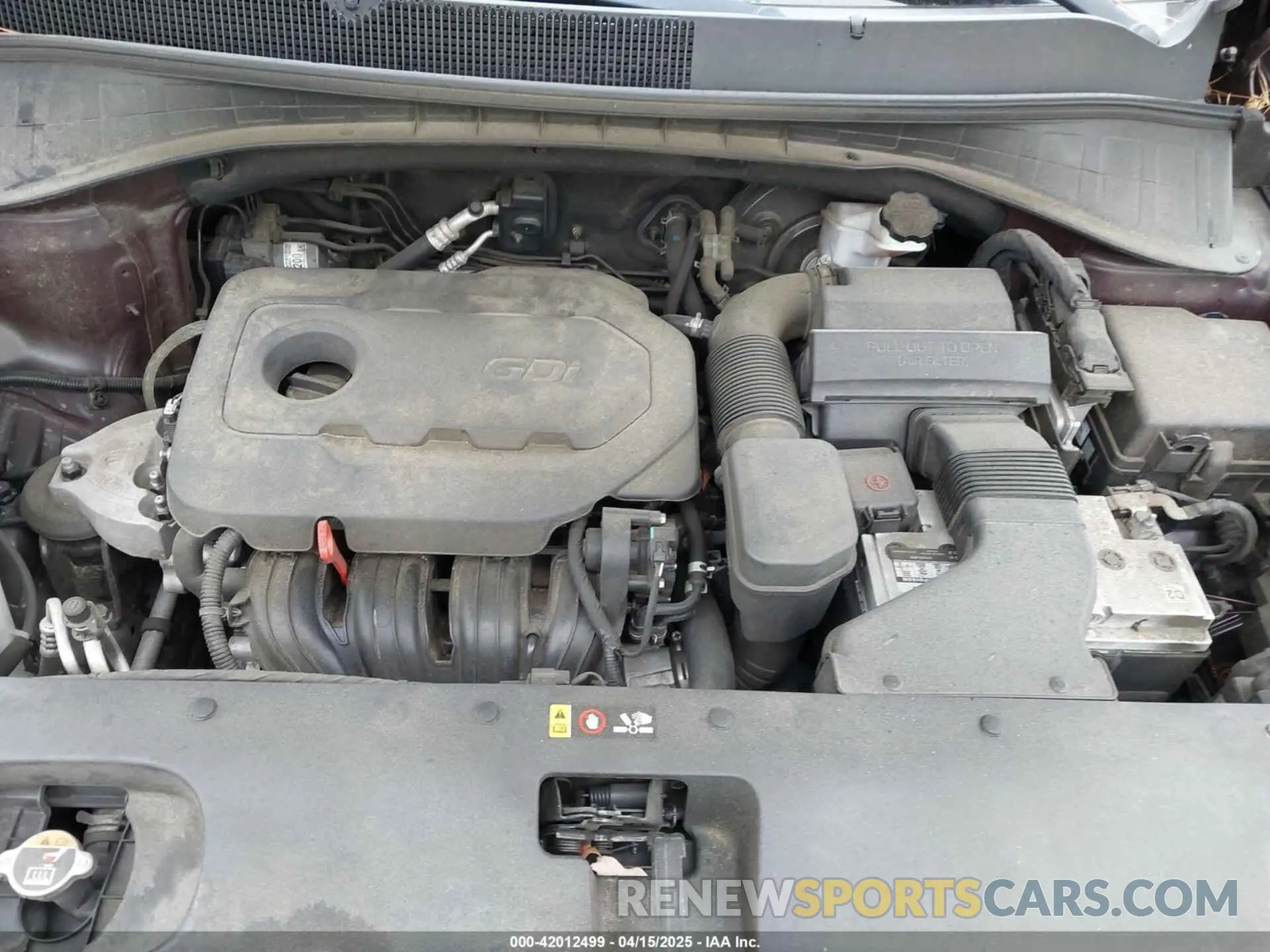 10 Photograph of a damaged car 5XYPG4A34KG510570 KIA SORENTO 2019