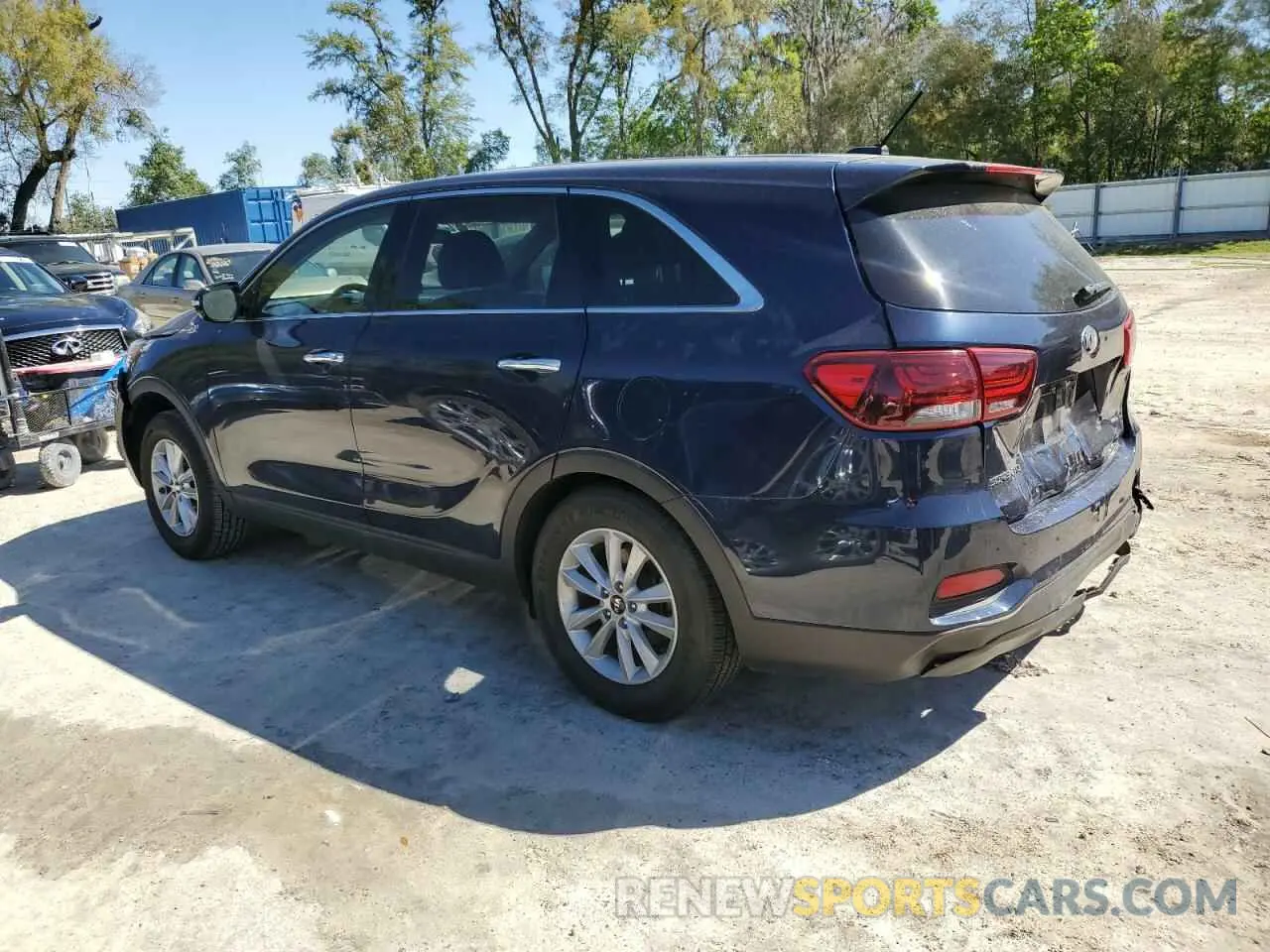 2 Photograph of a damaged car 5XYPG4A35KG433790 KIA SORENTO 2019