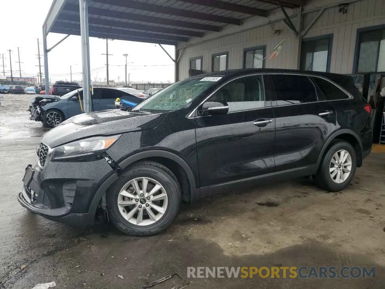 1 Photograph of a damaged car 5XYPG4A35KG472623 KIA SORENTO 2019