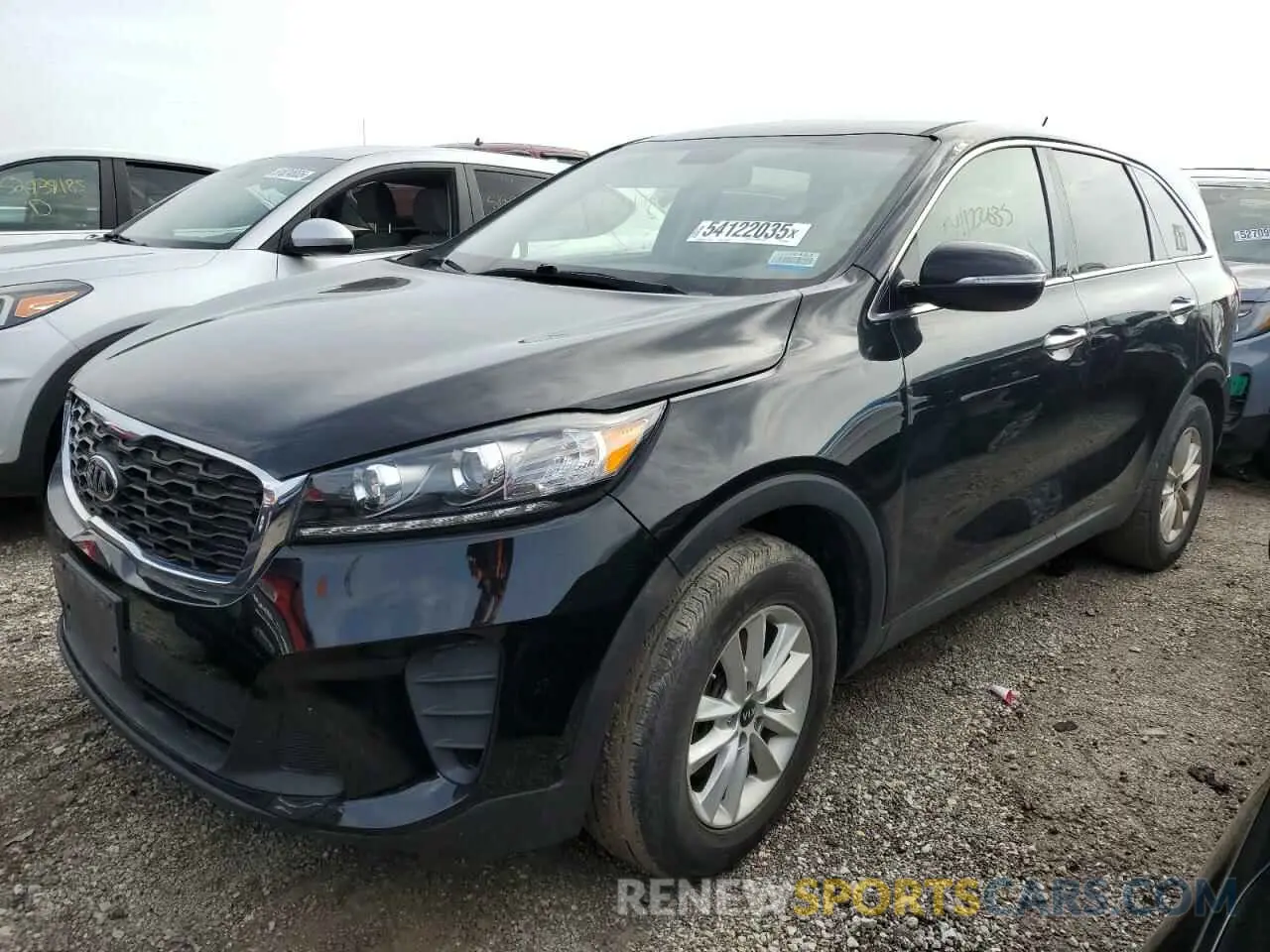 1 Photograph of a damaged car 5XYPG4A35KG582488 KIA SORENTO 2019