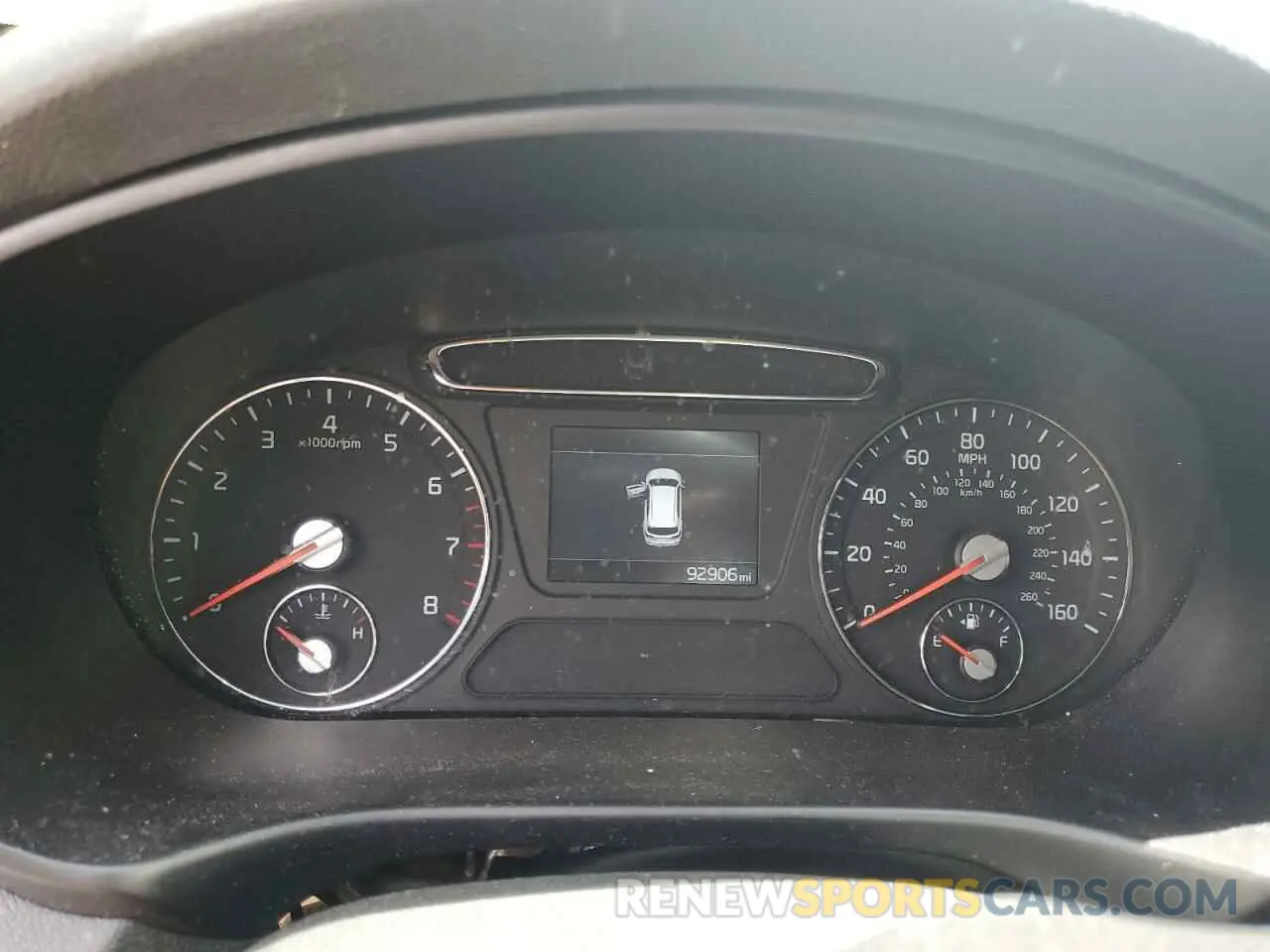 9 Photograph of a damaged car 5XYPG4A36KG455538 KIA SORENTO 2019
