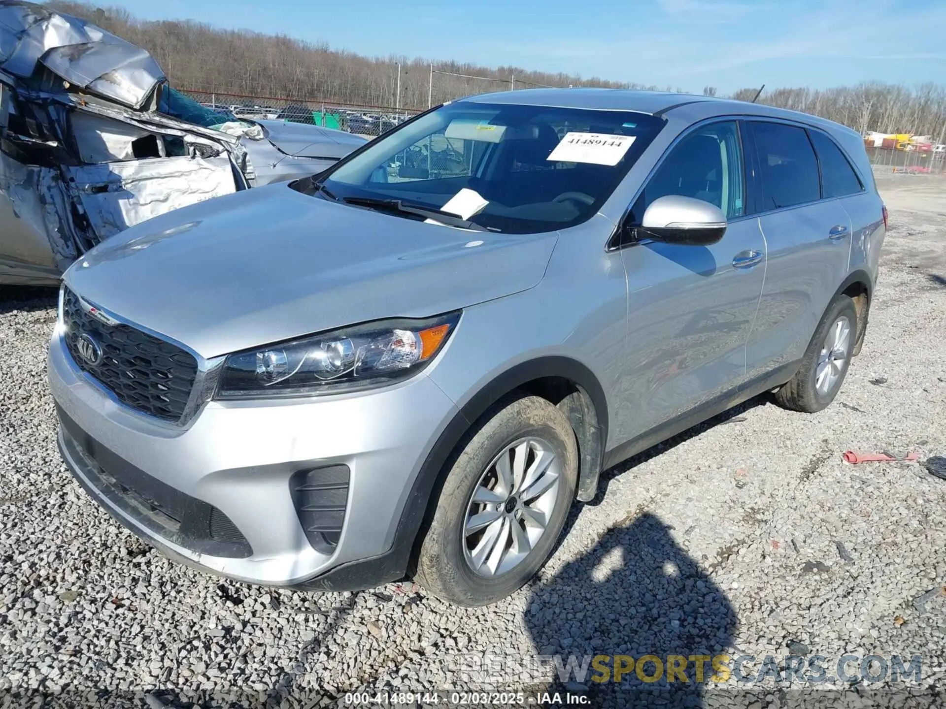 2 Photograph of a damaged car 5XYPG4A36KG583391 KIA SORENTO 2019