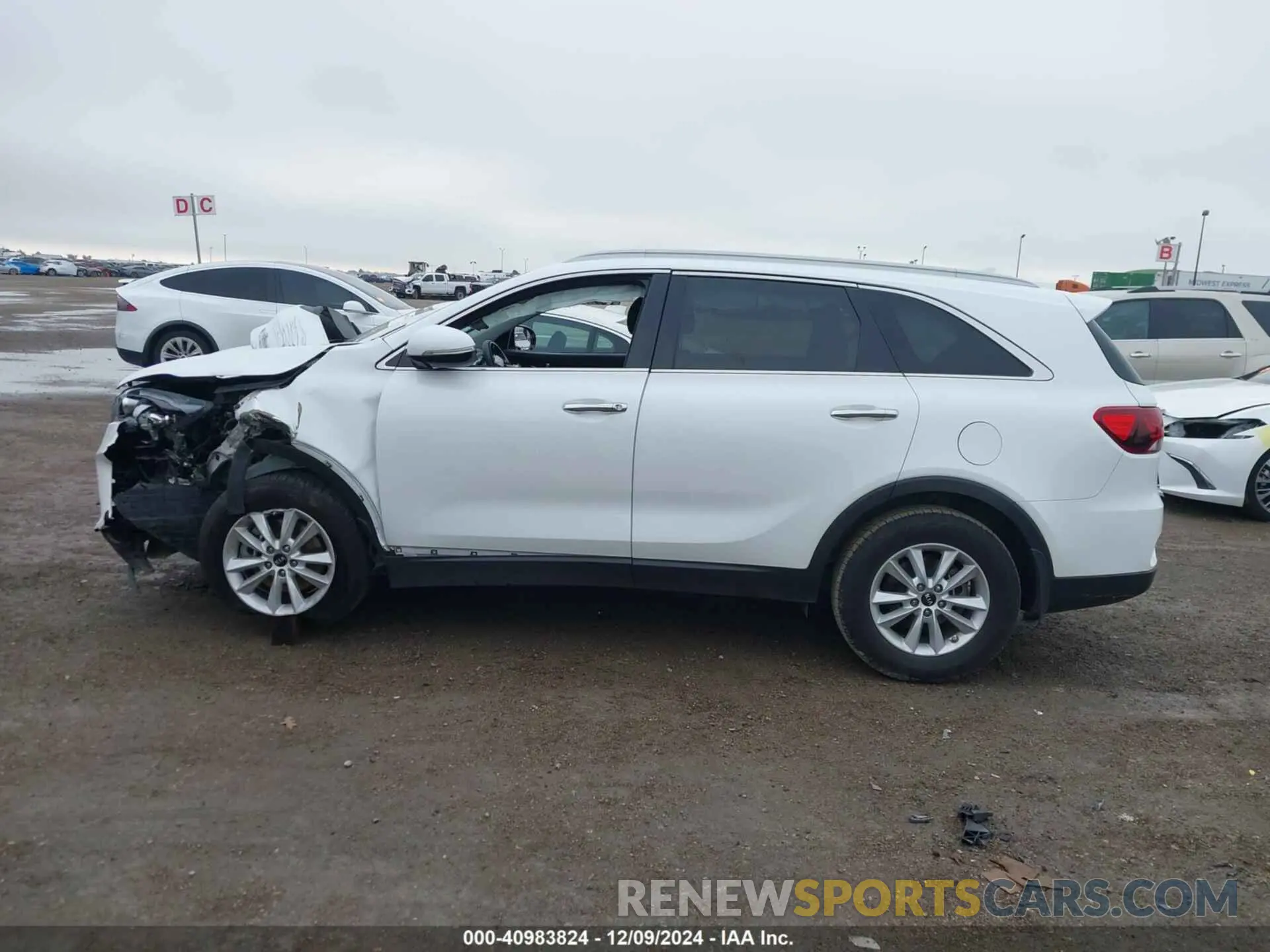 14 Photograph of a damaged car 5XYPG4A36KG605518 KIA SORENTO 2019