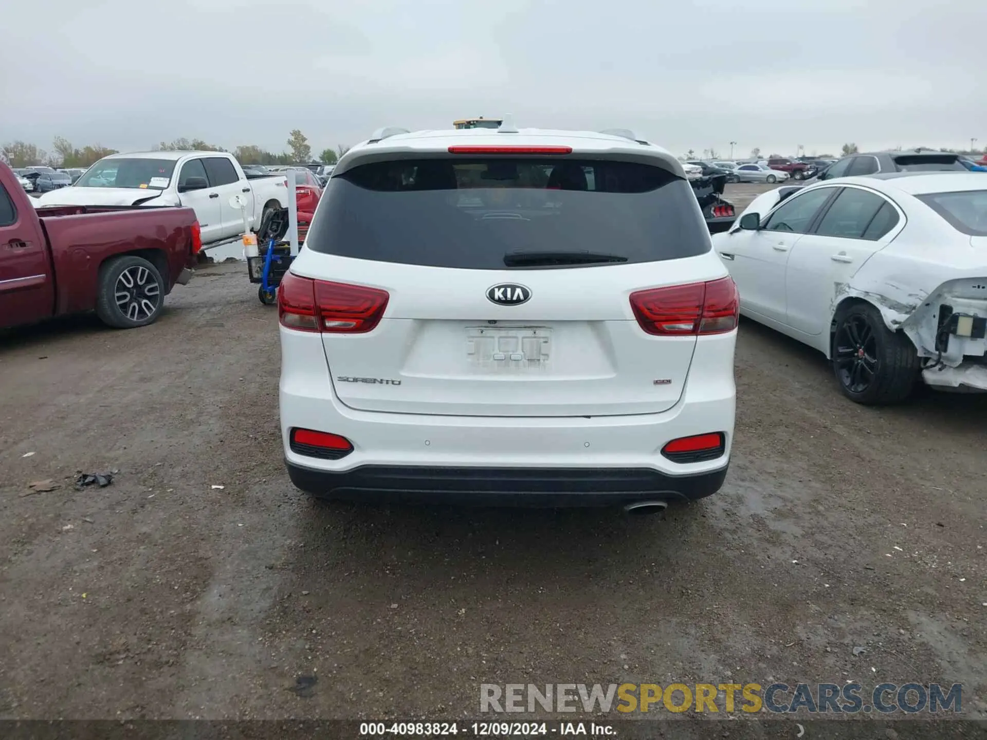 16 Photograph of a damaged car 5XYPG4A36KG605518 KIA SORENTO 2019