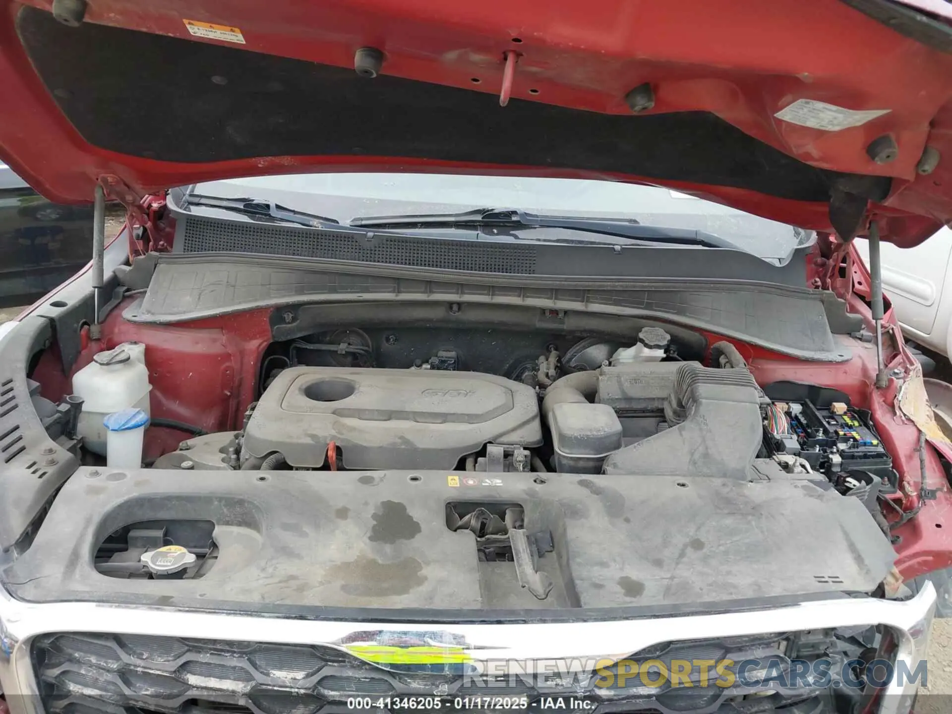 10 Photograph of a damaged car 5XYPG4A37KG465964 KIA SORENTO 2019