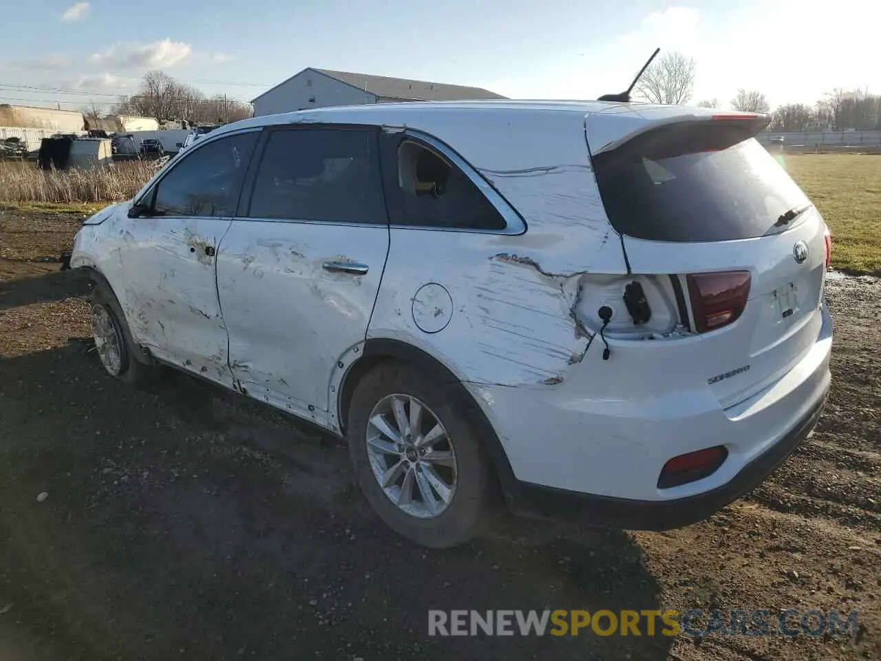 2 Photograph of a damaged car 5XYPG4A37KG599406 KIA SORENTO 2019