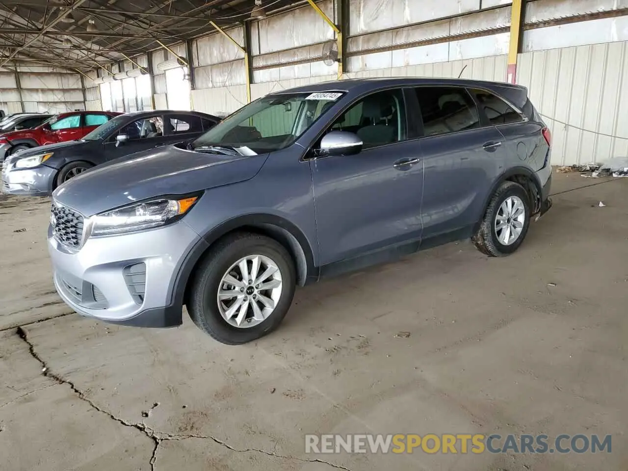 1 Photograph of a damaged car 5XYPG4A37KG603342 KIA SORENTO 2019