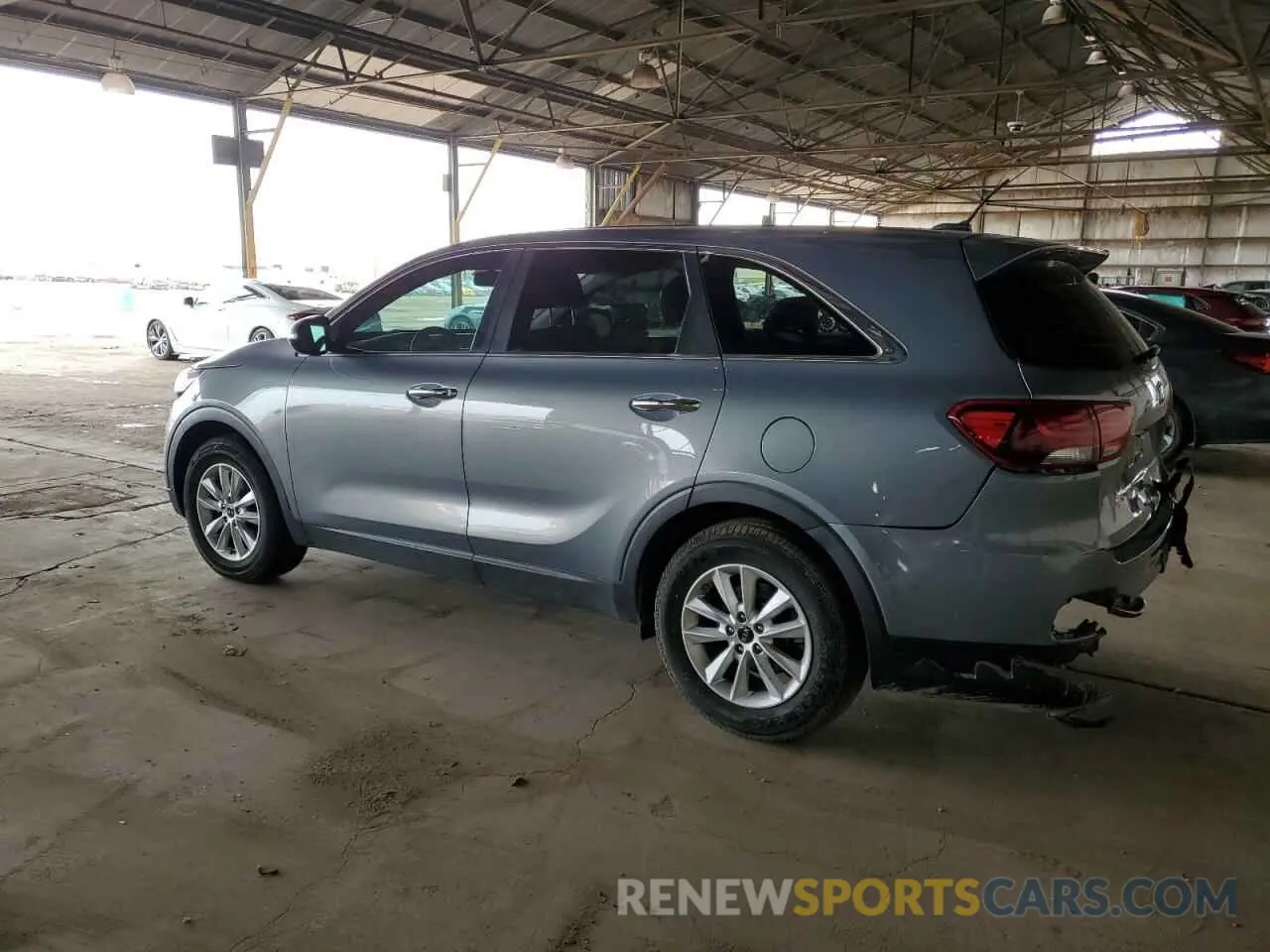 2 Photograph of a damaged car 5XYPG4A37KG603342 KIA SORENTO 2019