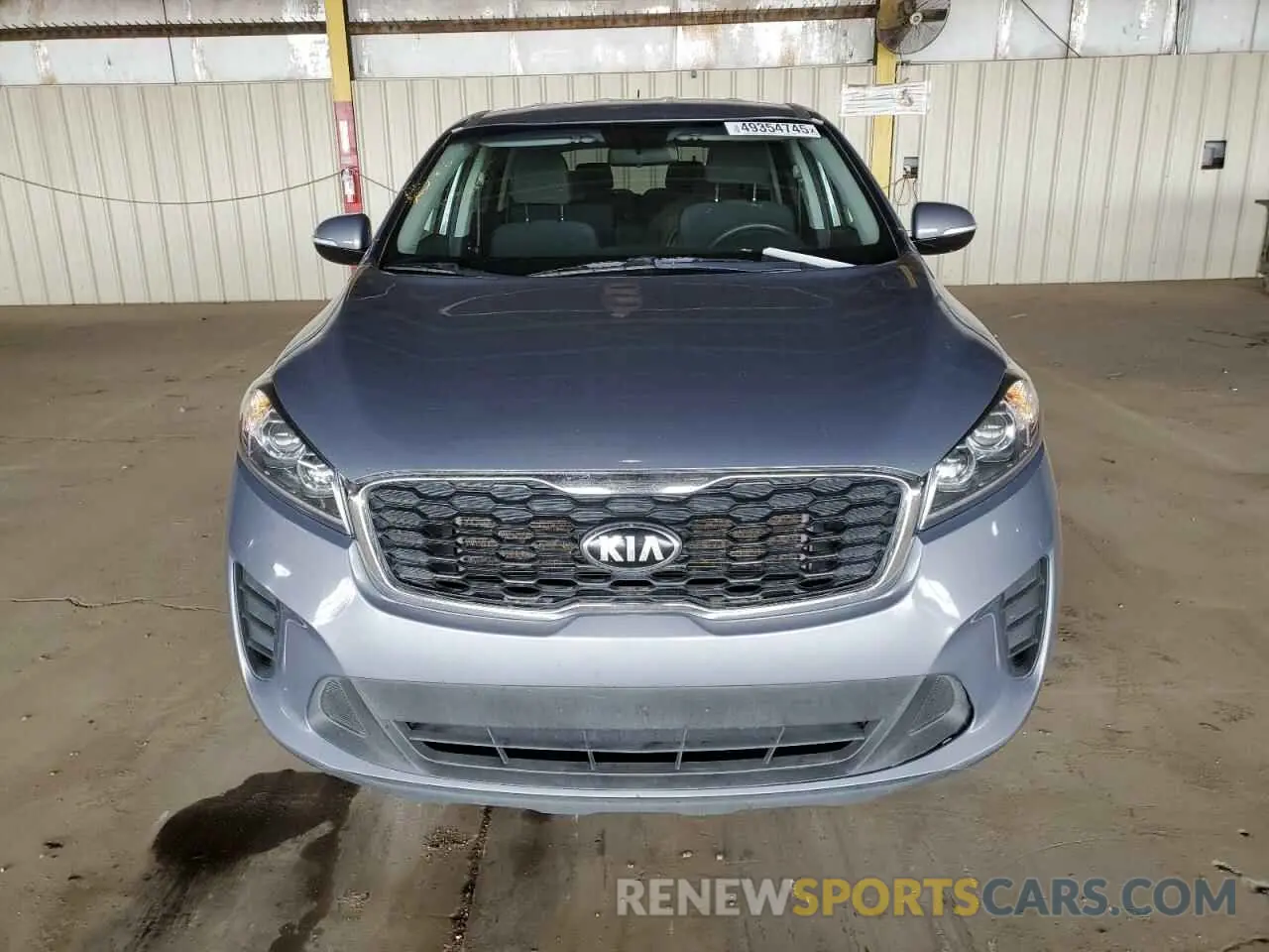 5 Photograph of a damaged car 5XYPG4A37KG603342 KIA SORENTO 2019