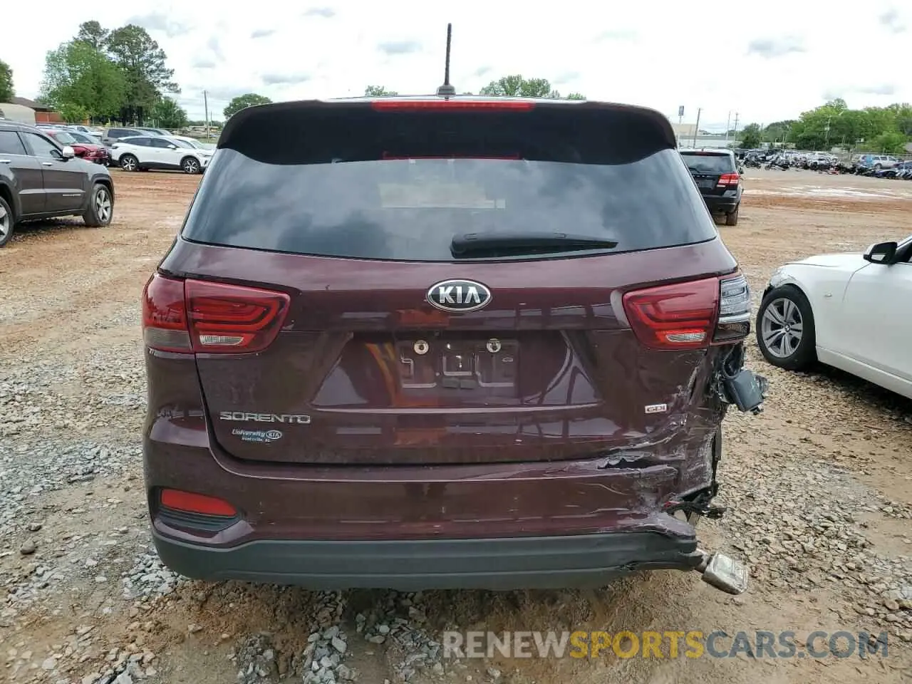 6 Photograph of a damaged car 5XYPG4A38KG539148 KIA SORENTO 2019