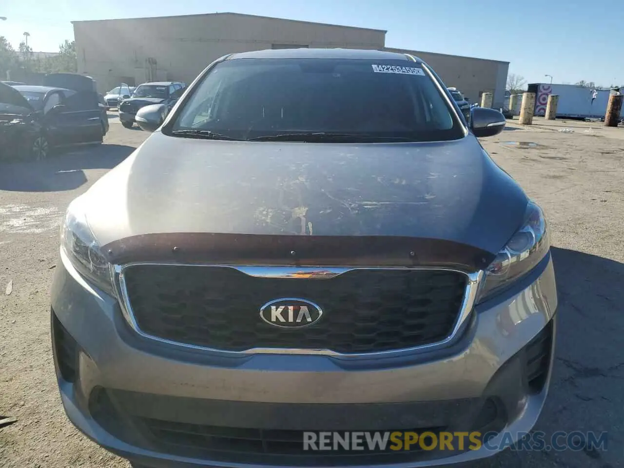 5 Photograph of a damaged car 5XYPG4A38KG551378 KIA SORENTO 2019