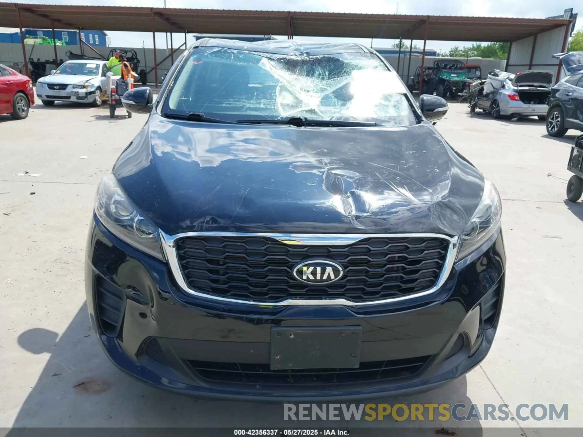 13 Photograph of a damaged car 5XYPG4A38KG587796 KIA SORENTO 2019