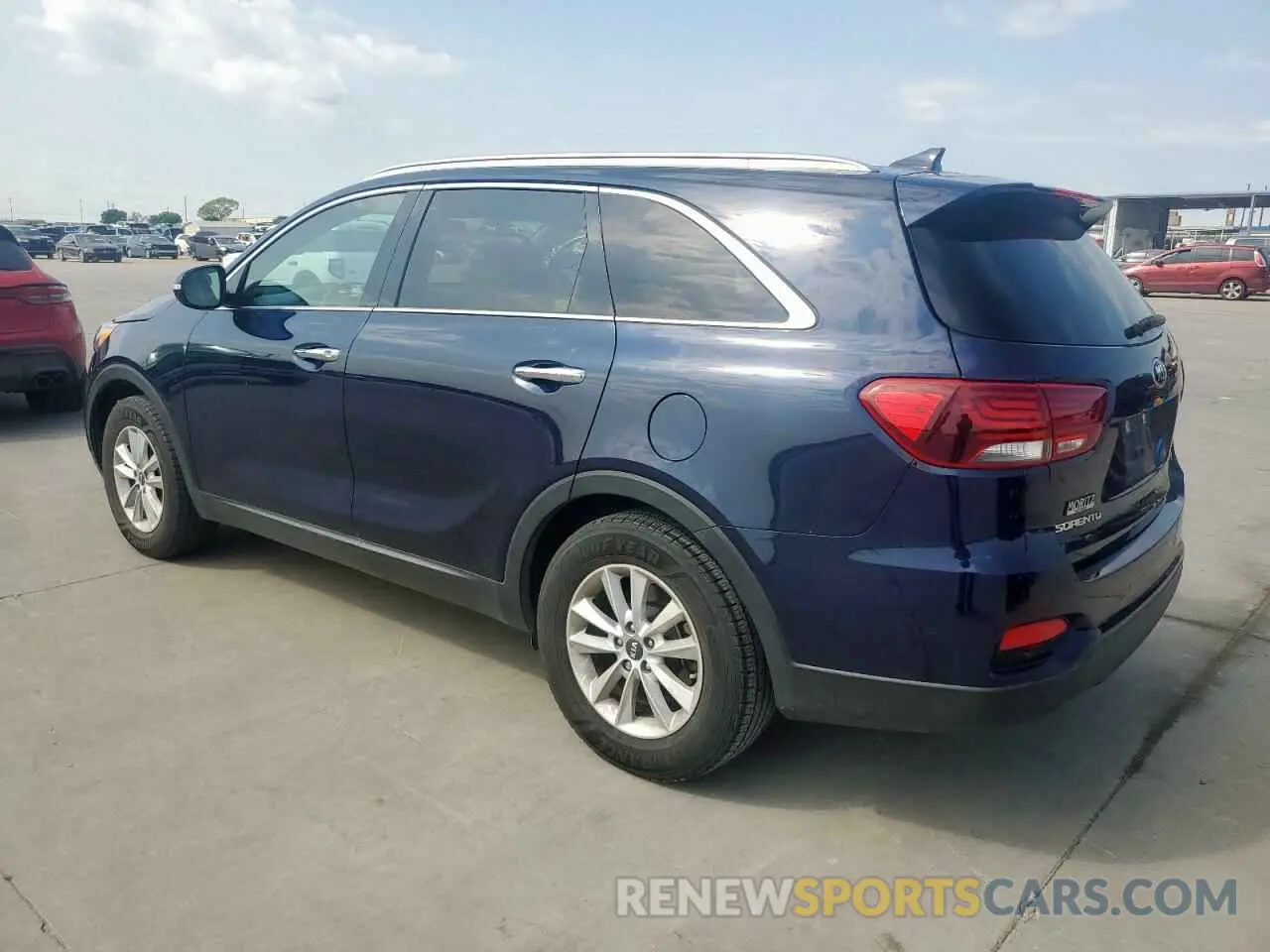 2 Photograph of a damaged car 5XYPG4A38KG596191 KIA SORENTO 2019