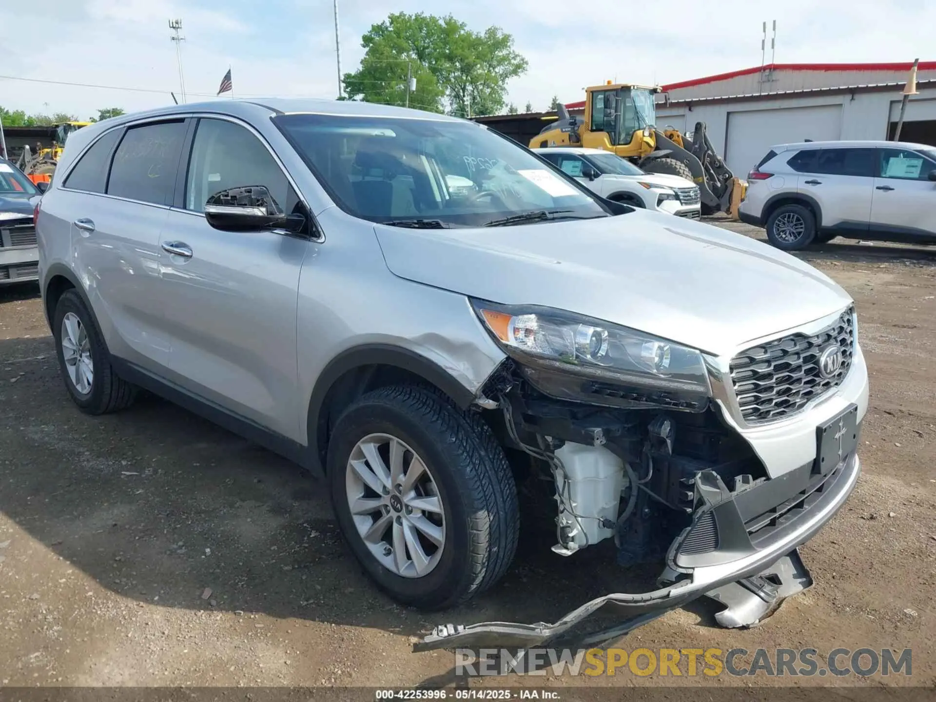 1 Photograph of a damaged car 5XYPG4A39KG463715 KIA SORENTO 2019