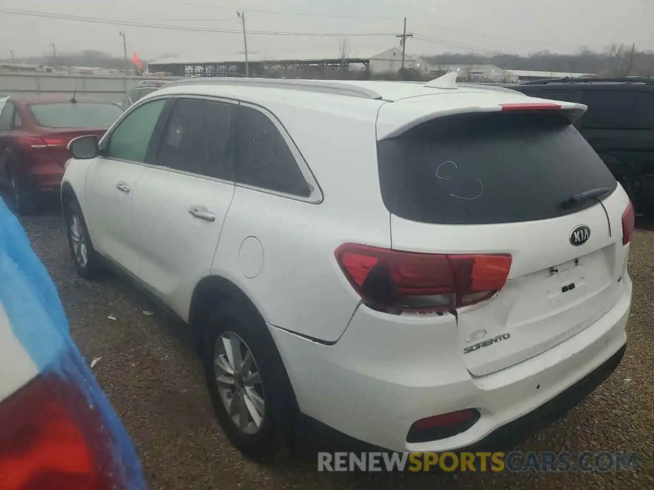 2 Photograph of a damaged car 5XYPG4A39KG480420 KIA SORENTO 2019