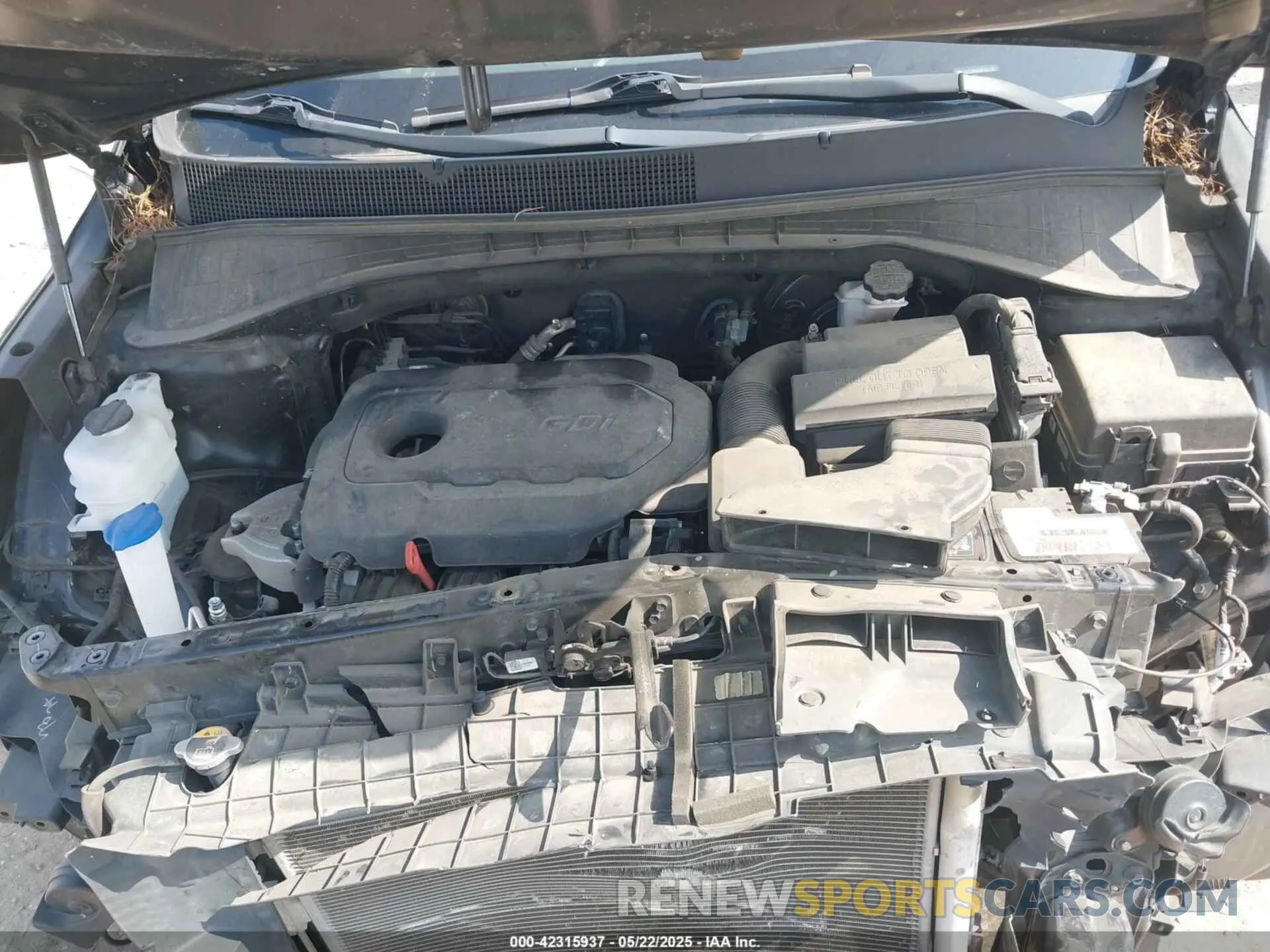 10 Photograph of a damaged car 5XYPG4A39KG577861 KIA SORENTO 2019