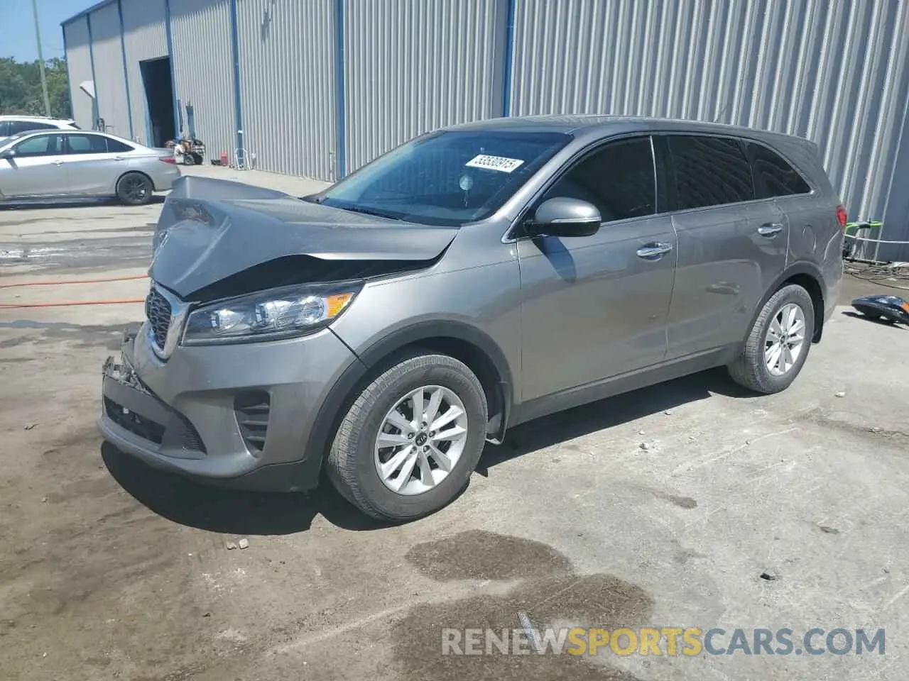 1 Photograph of a damaged car 5XYPG4A3XKG513733 KIA SORENTO 2019