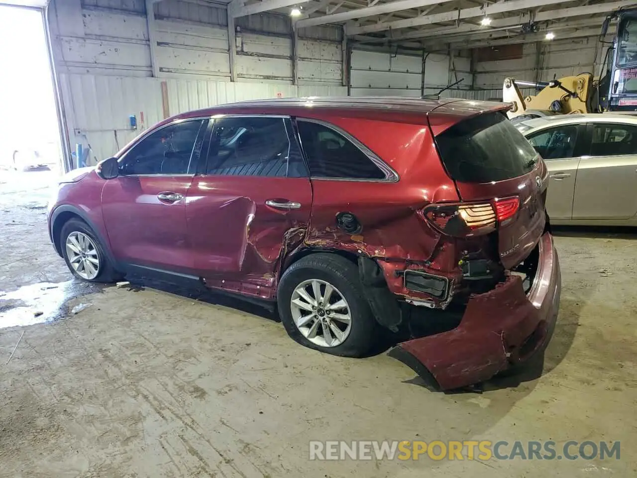 2 Photograph of a damaged car 5XYPG4A50KG470456 KIA SORENTO 2019