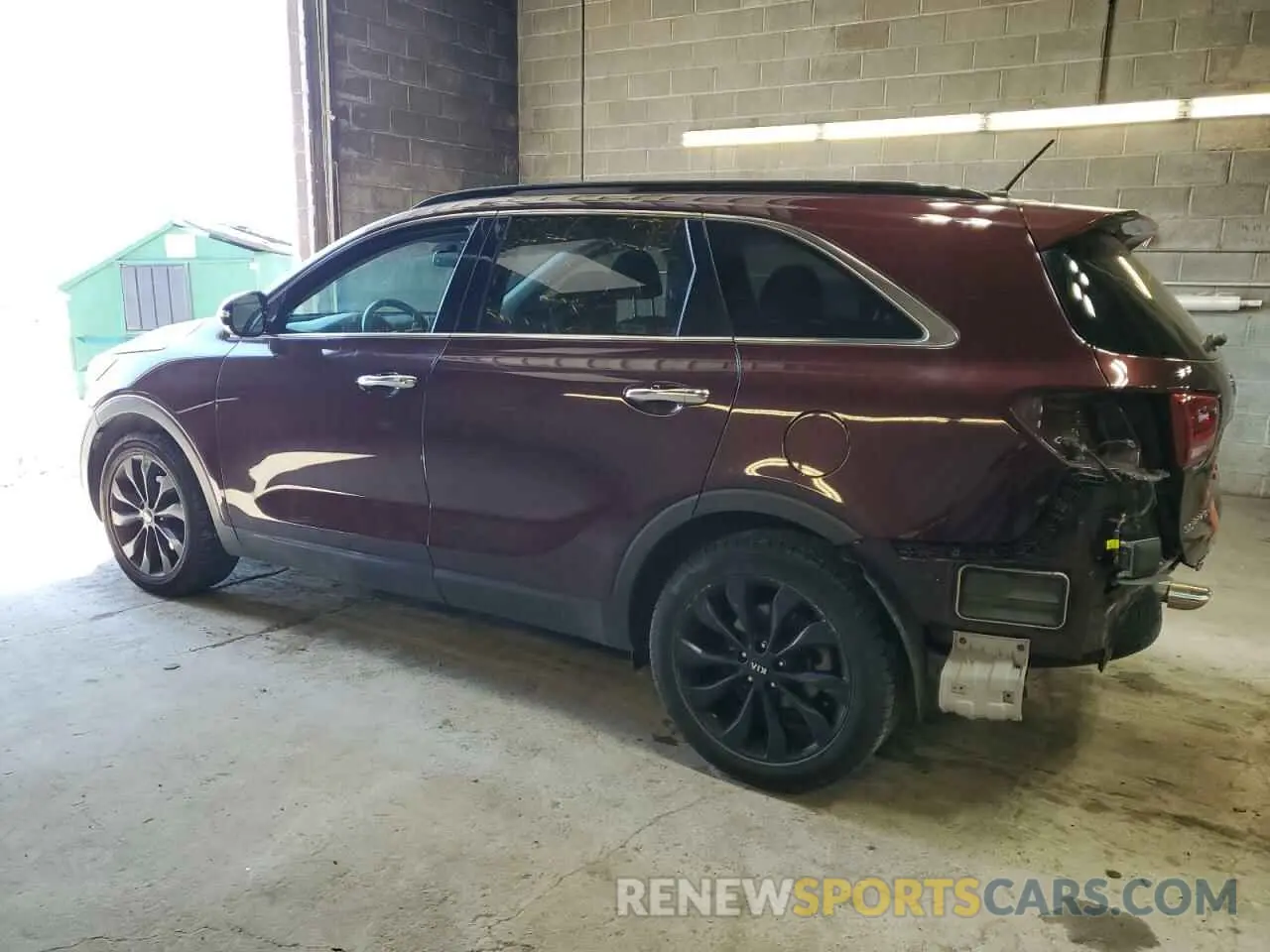 2 Photograph of a damaged car 5XYPG4A51KG600289 KIA SORENTO 2019