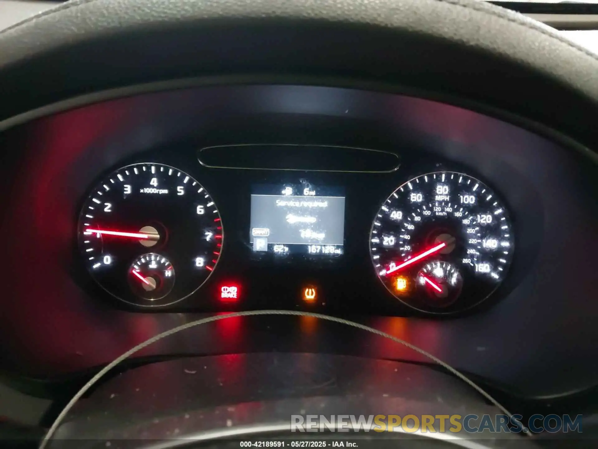 7 Photograph of a damaged car 5XYPG4A53KG485016 KIA SORENTO 2019