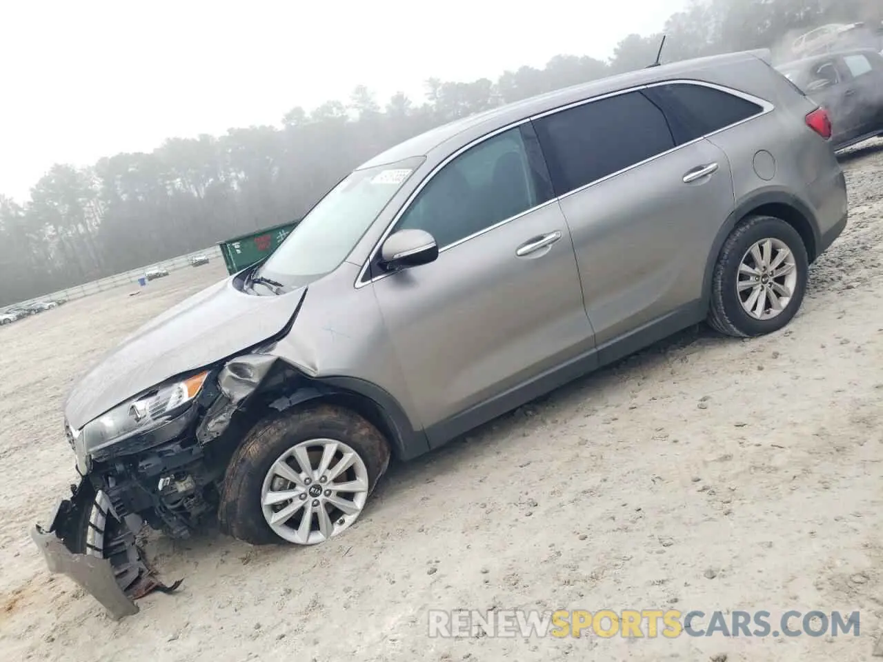 1 Photograph of a damaged car 5XYPG4A53KG491429 KIA SORENTO 2019