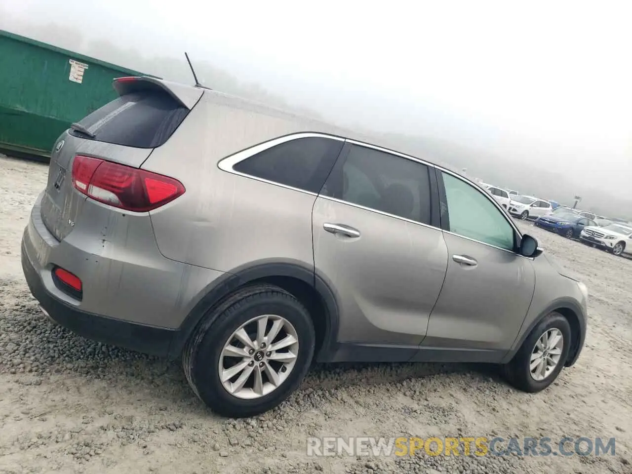 3 Photograph of a damaged car 5XYPG4A53KG491429 KIA SORENTO 2019