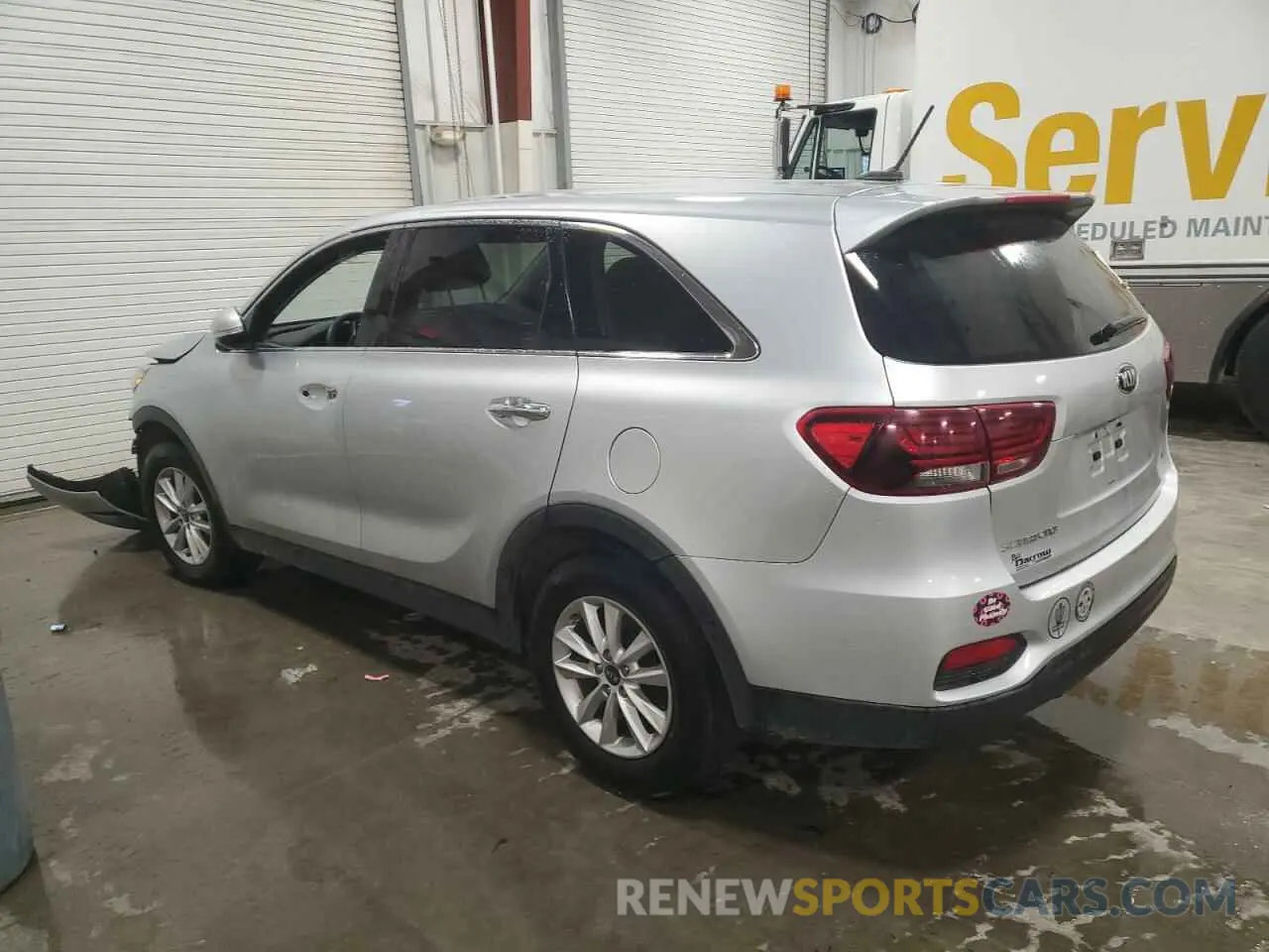 2 Photograph of a damaged car 5XYPG4A53KG493911 KIA SORENTO 2019