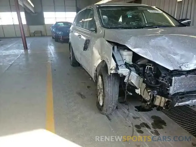 11 Photograph of a damaged car 5XYPG4A54KG480732 KIA SORENTO 2019
