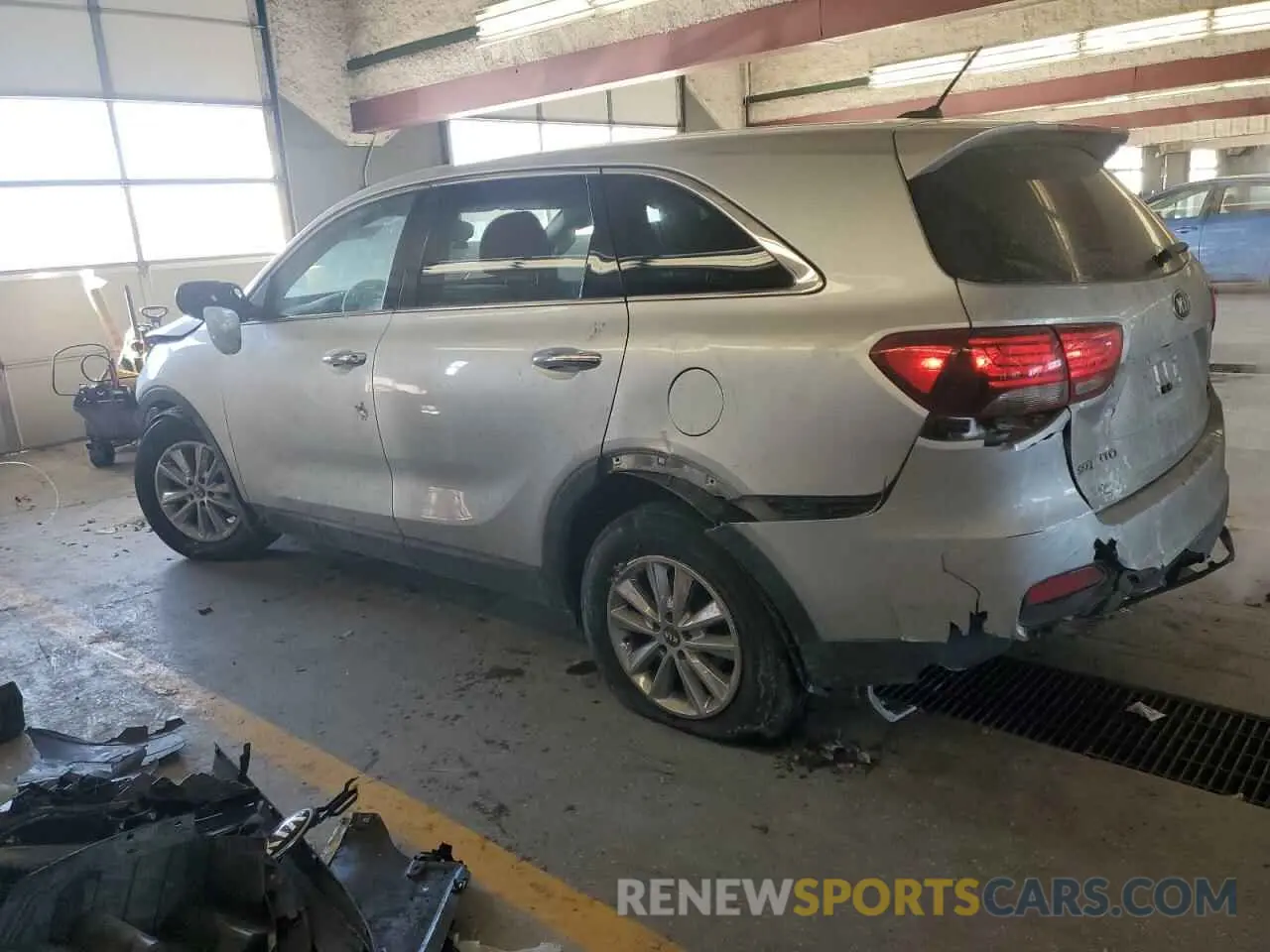 2 Photograph of a damaged car 5XYPG4A54KG480732 KIA SORENTO 2019
