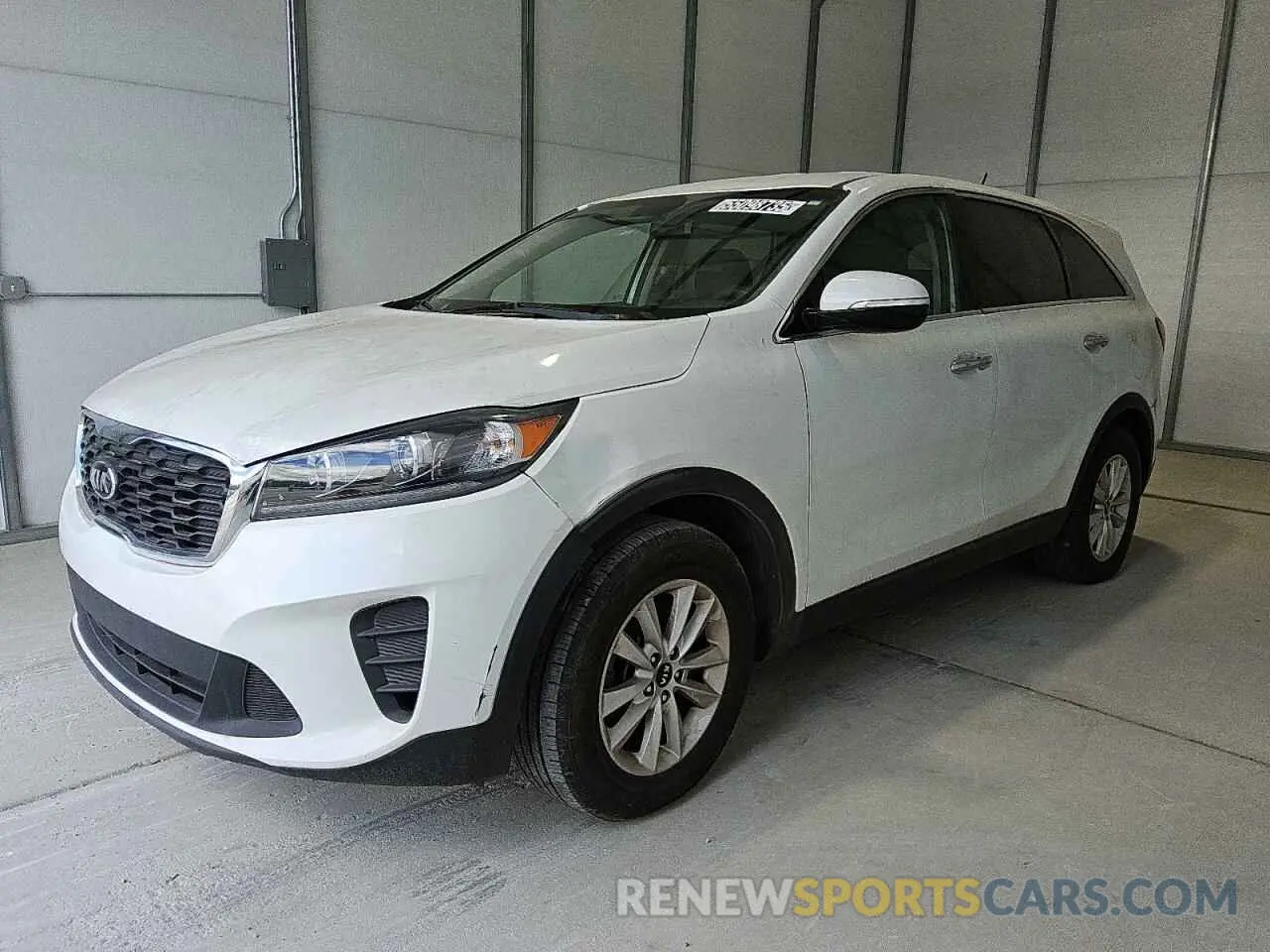 1 Photograph of a damaged car 5XYPG4A54KG482528 KIA SORENTO 2019