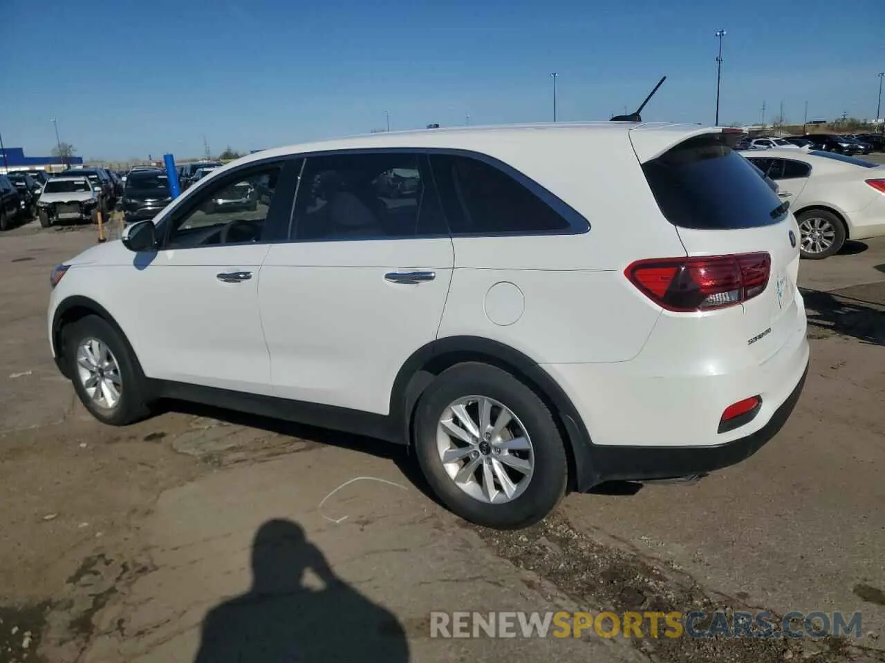 2 Photograph of a damaged car 5XYPG4A54KG492296 KIA SORENTO 2019
