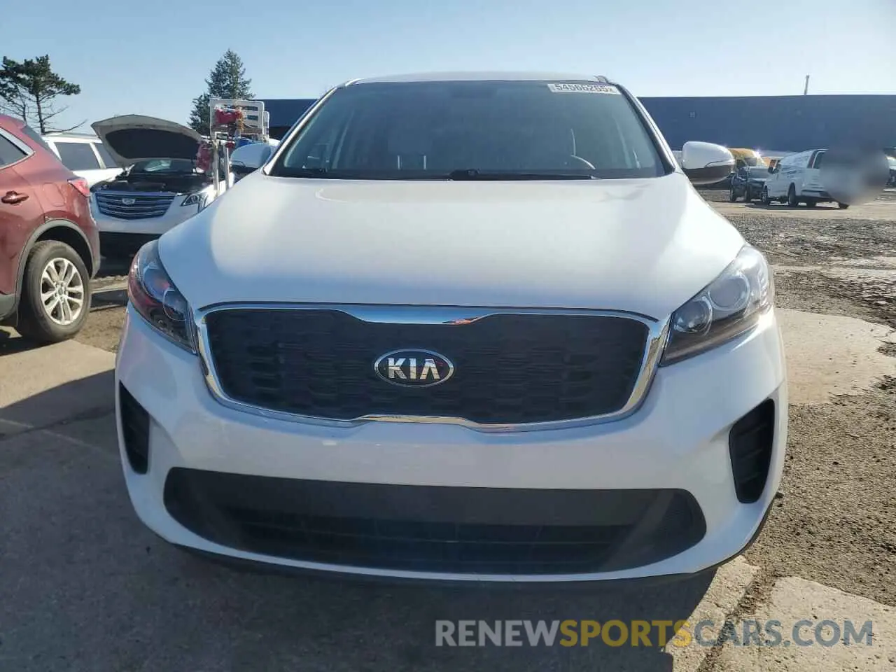 5 Photograph of a damaged car 5XYPG4A54KG492296 KIA SORENTO 2019