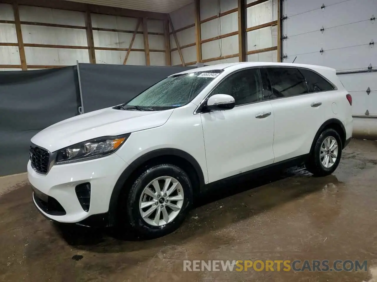 1 Photograph of a damaged car 5XYPG4A54KG509565 KIA SORENTO 2019