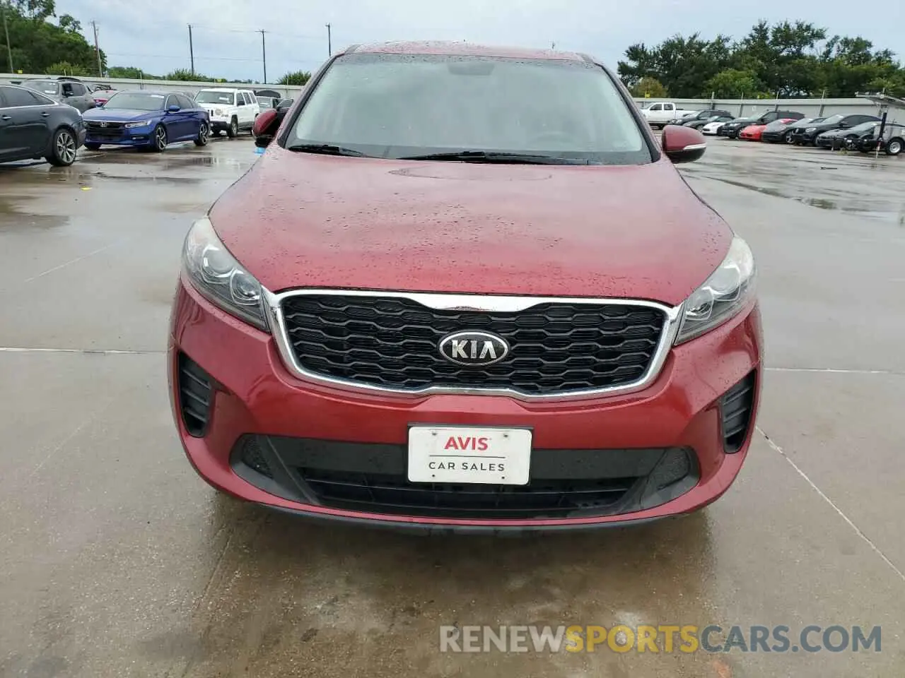 5 Photograph of a damaged car 5XYPG4A54KG576828 KIA SORENTO 2019