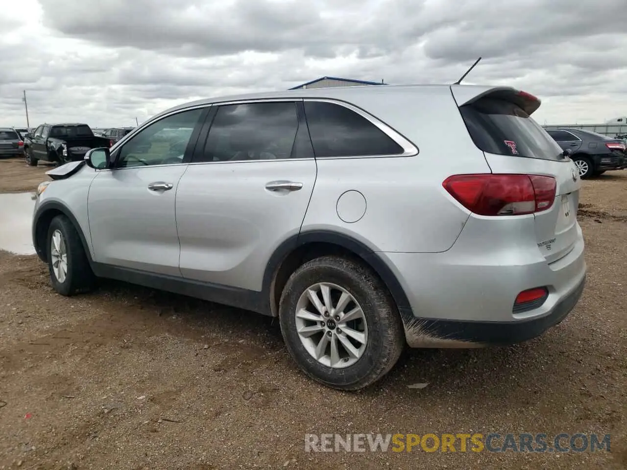 2 Photograph of a damaged car 5XYPG4A55KG490721 KIA SORENTO 2019