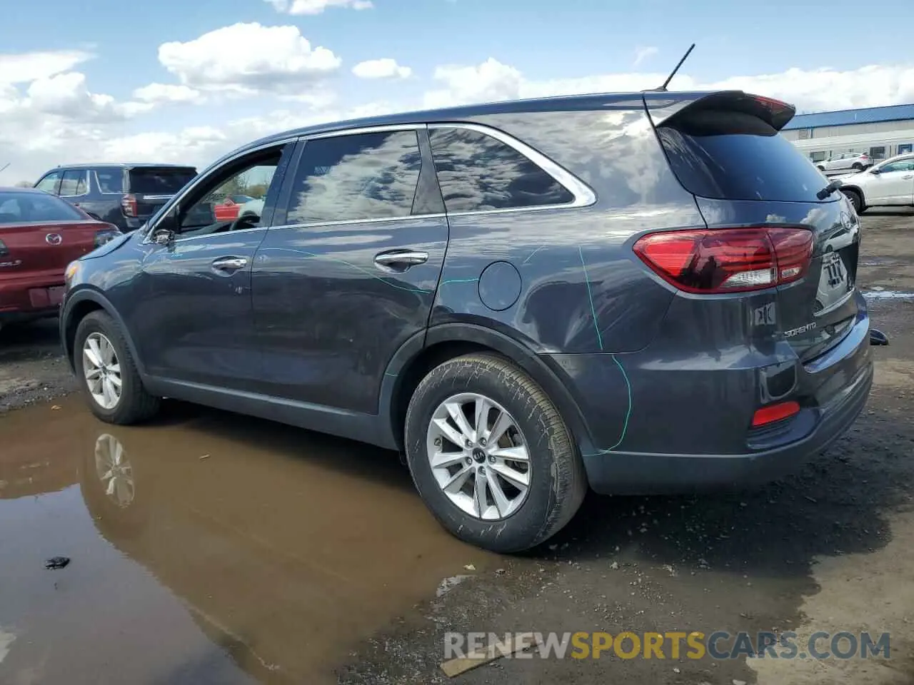 2 Photograph of a damaged car 5XYPG4A56KG490775 KIA SORENTO 2019