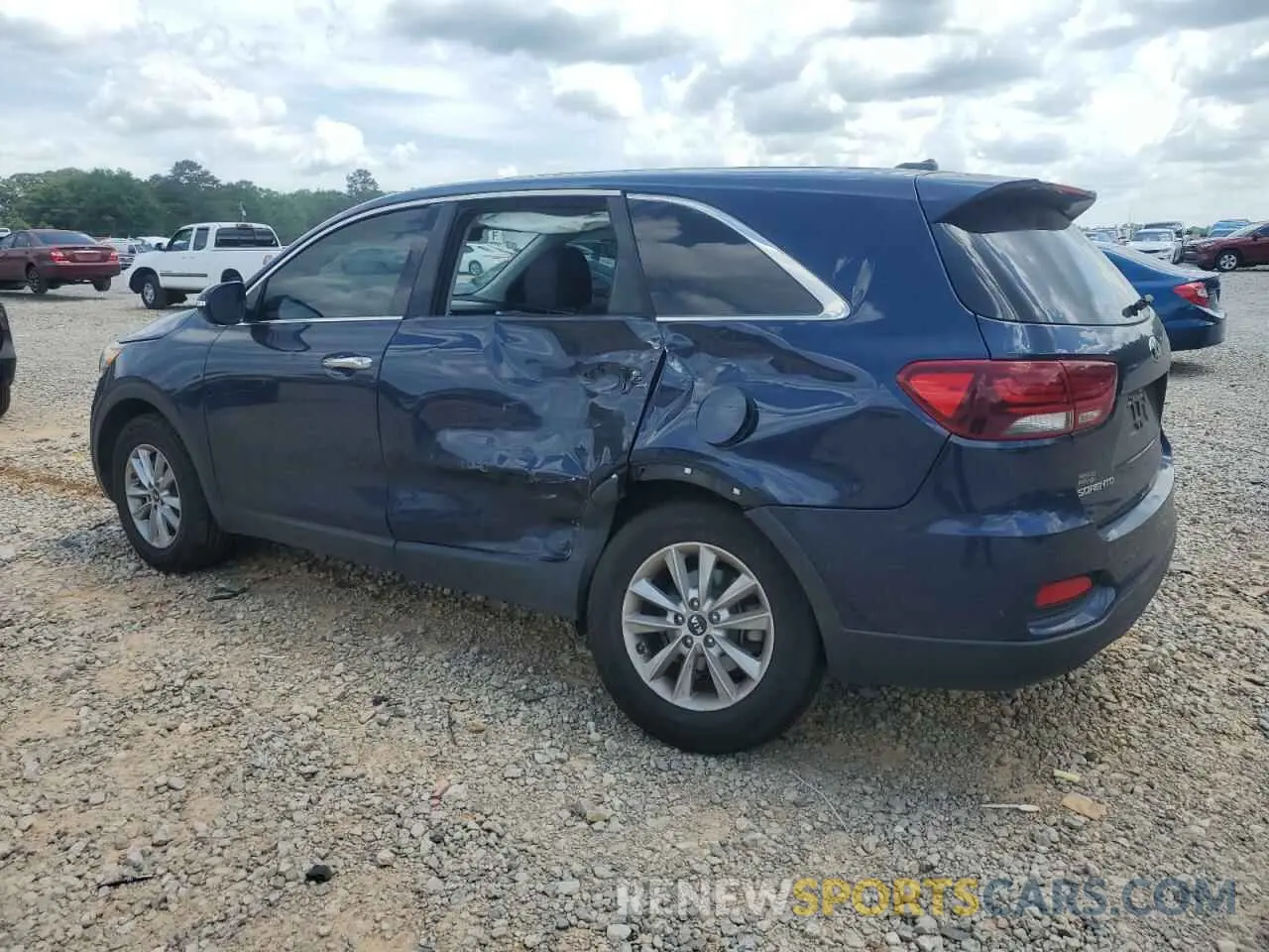 2 Photograph of a damaged car 5XYPG4A57KG462354 KIA SORENTO 2019