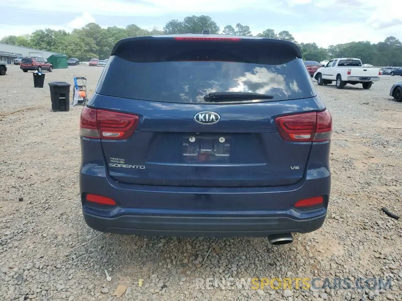 6 Photograph of a damaged car 5XYPG4A57KG462354 KIA SORENTO 2019