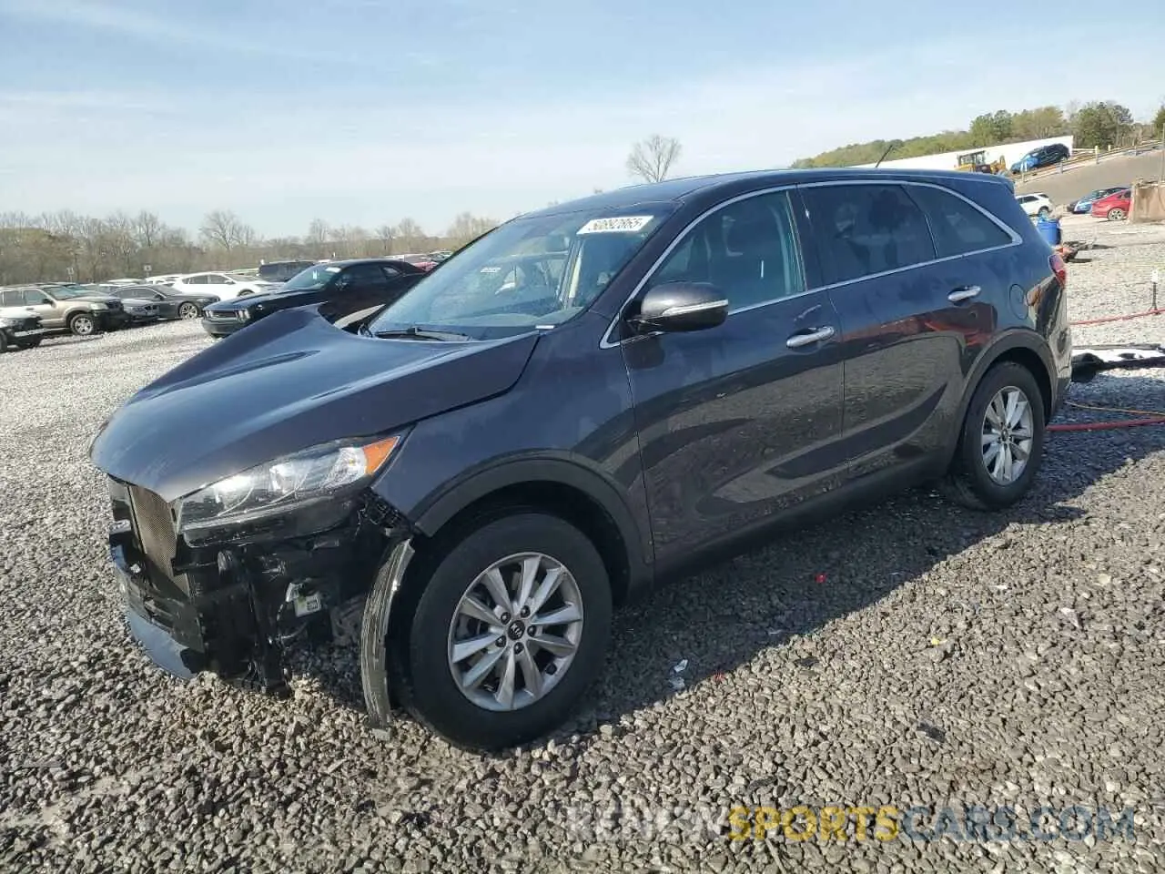 1 Photograph of a damaged car 5XYPG4A57KG482846 KIA SORENTO 2019