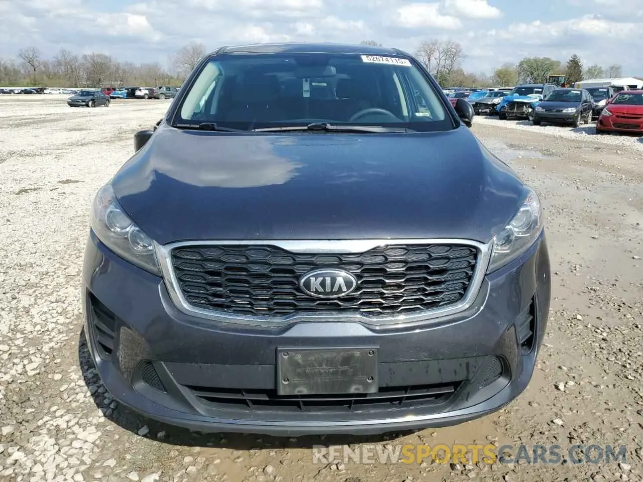 5 Photograph of a damaged car 5XYPG4A57KG486900 KIA SORENTO 2019