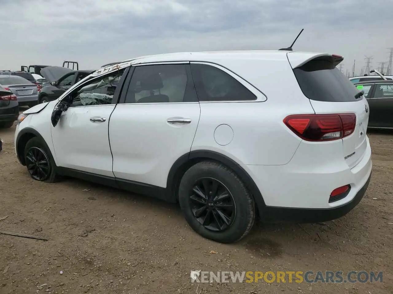 2 Photograph of a damaged car 5XYPG4A58KG483570 KIA SORENTO 2019