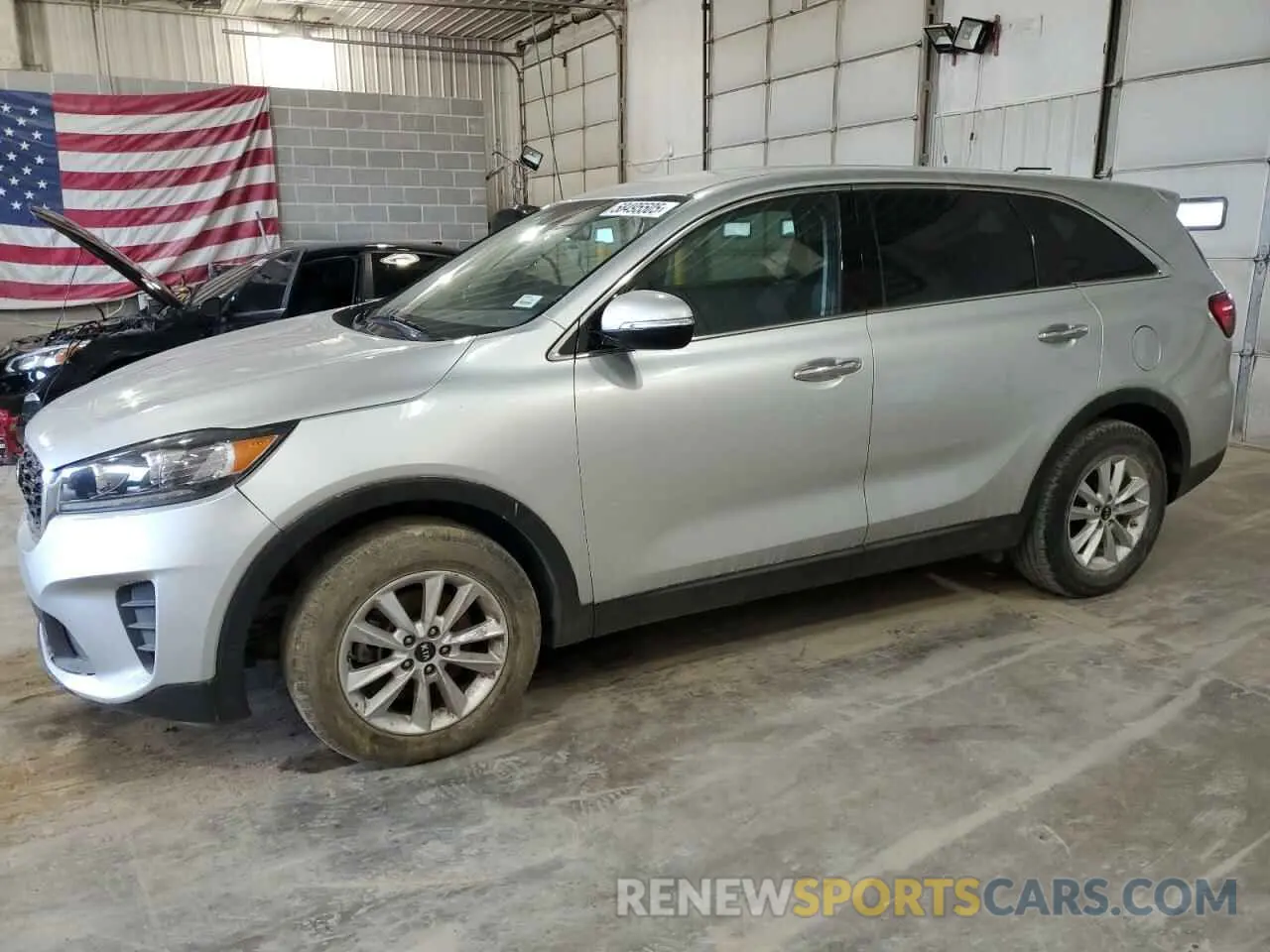 1 Photograph of a damaged car 5XYPG4A58KG580316 KIA SORENTO 2019