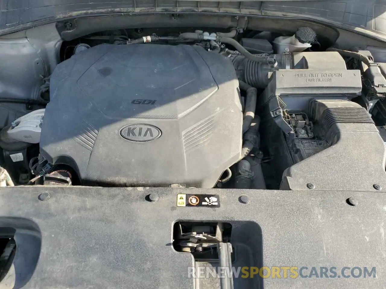 11 Photograph of a damaged car 5XYPG4A59KG487787 KIA SORENTO 2019