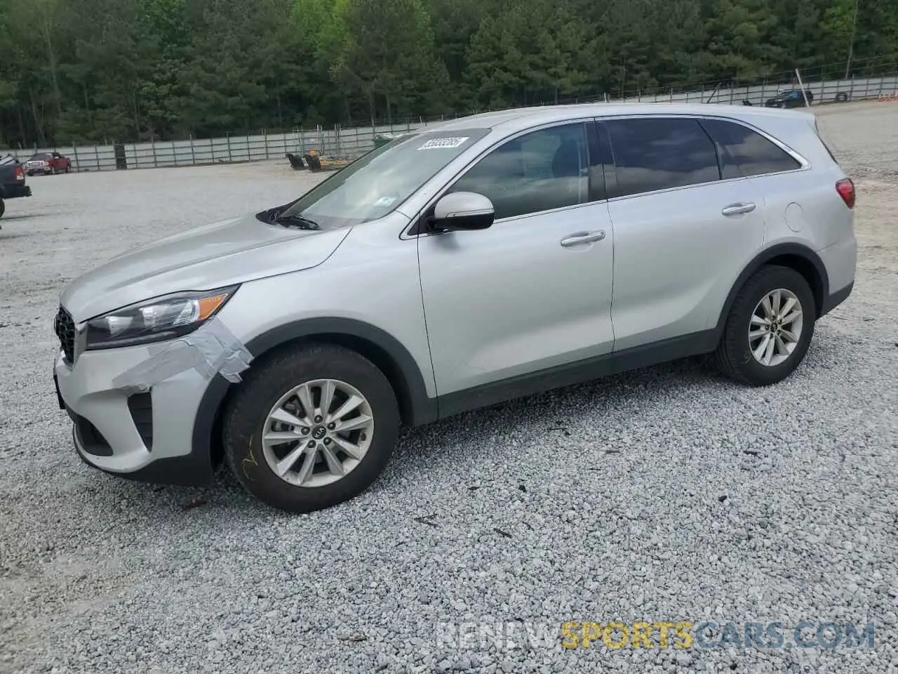 1 Photograph of a damaged car 5XYPG4A59KG576937 KIA SORENTO 2019