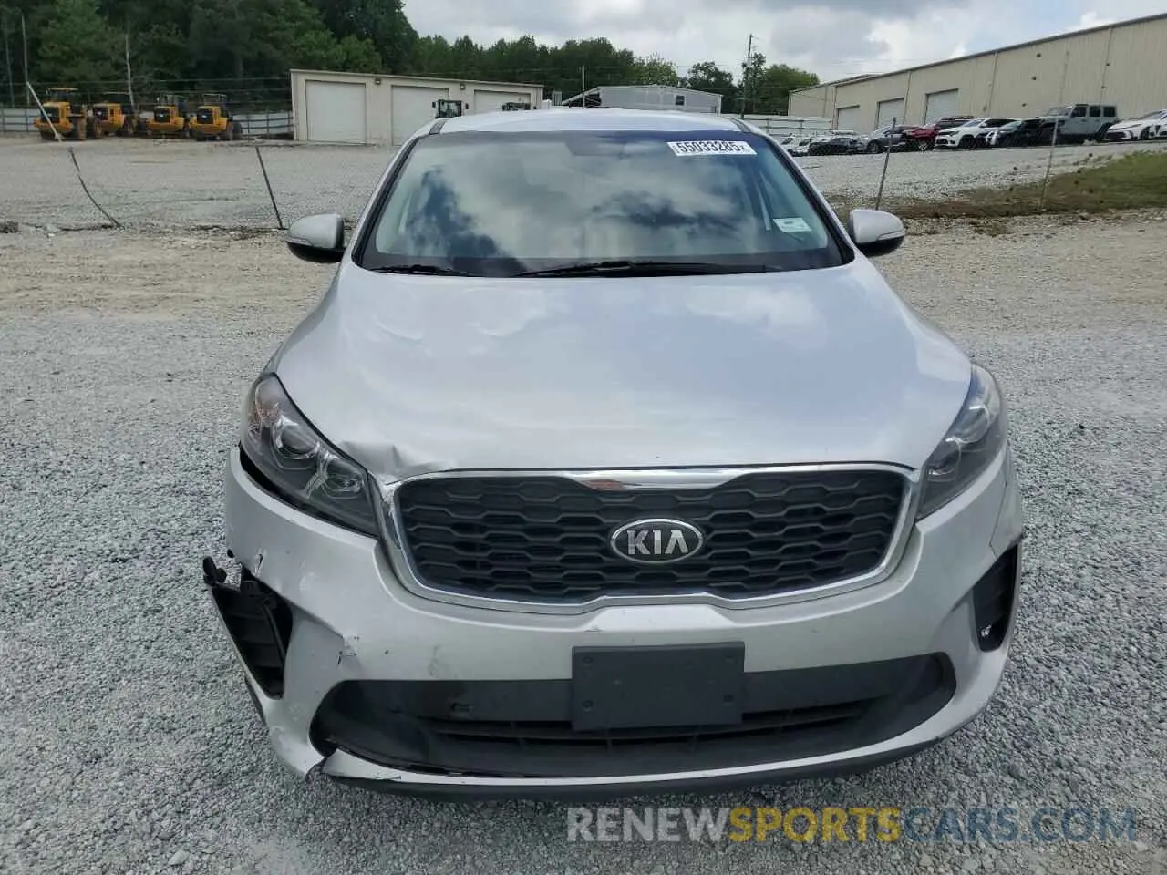 5 Photograph of a damaged car 5XYPG4A59KG576937 KIA SORENTO 2019